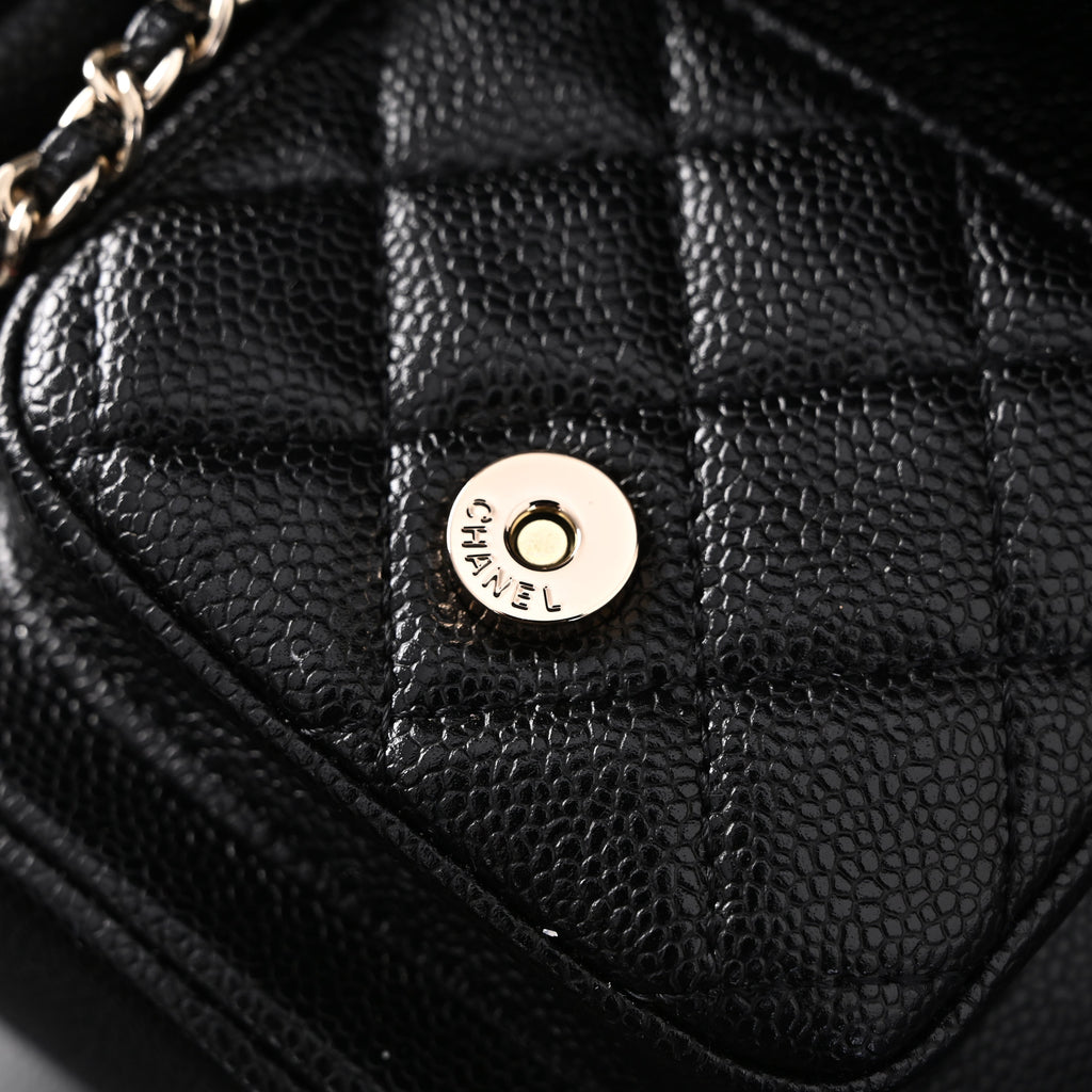 Chanel Duma Backpack – Black Quilted Lambskin with Gold-Tone Hardware (24A Collection)