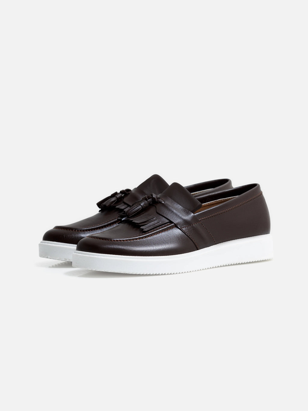 Leather Tassel Loafers