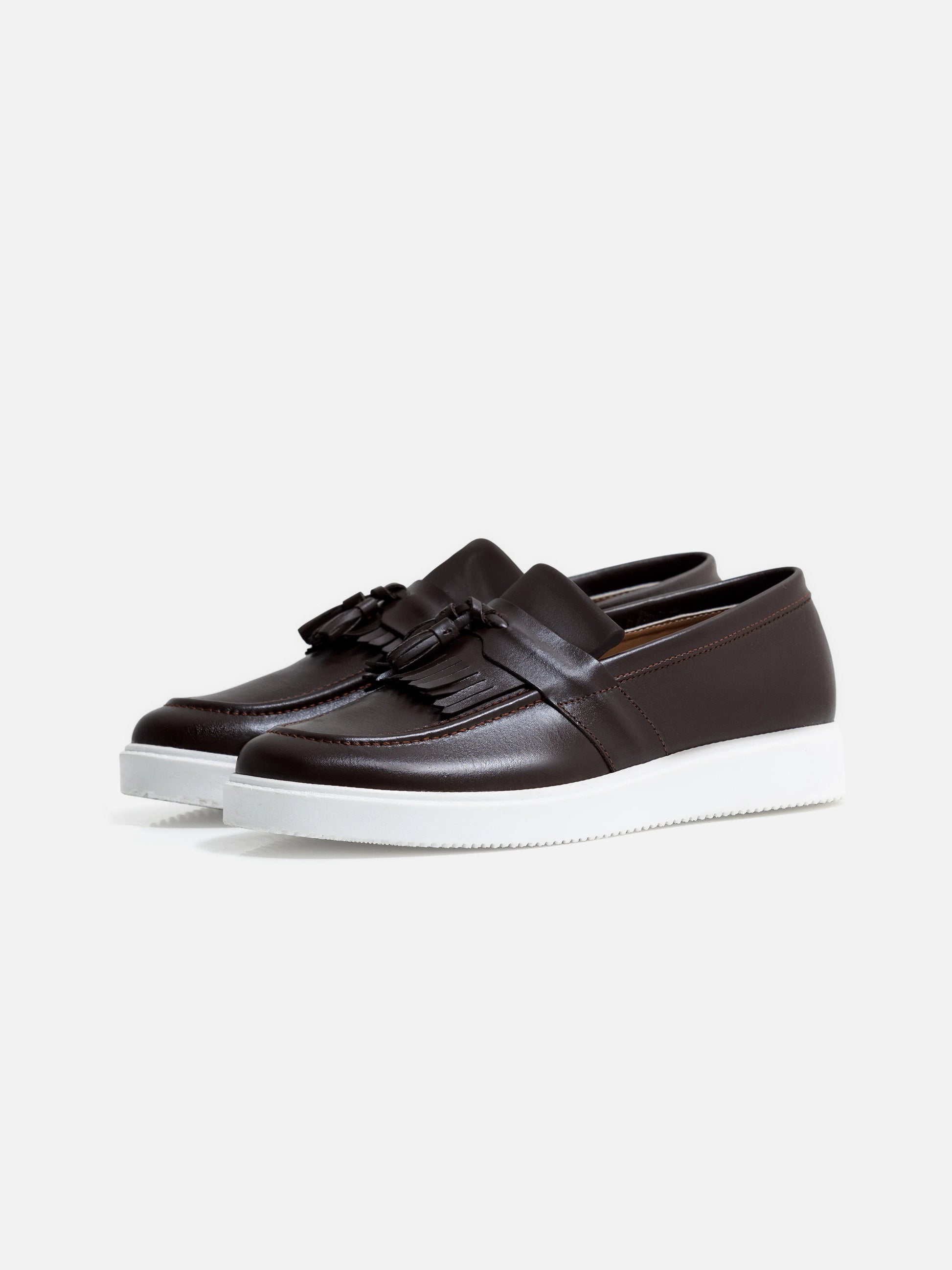 Leather Tassel Loafers