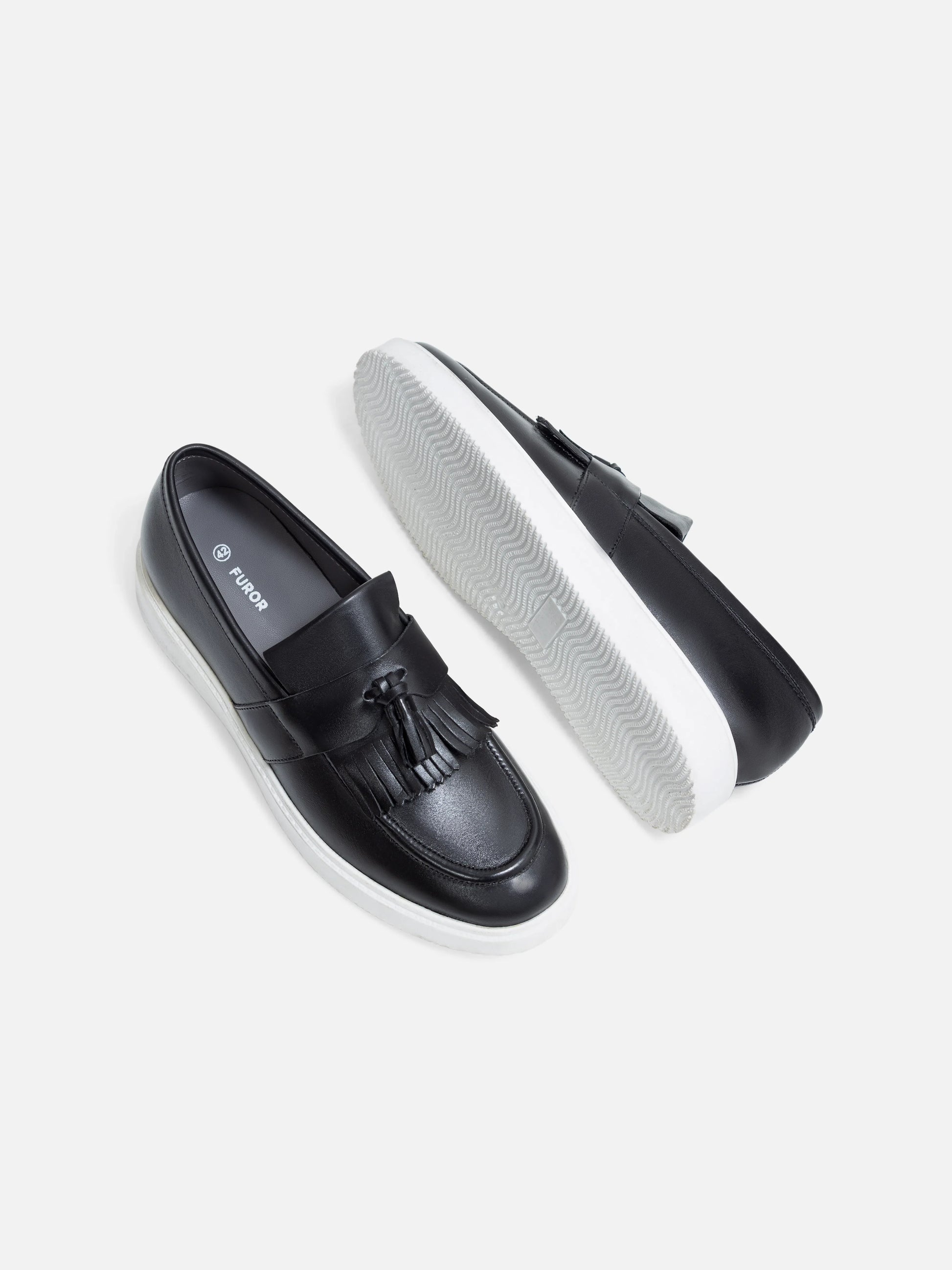 Leather Tassel Loafers