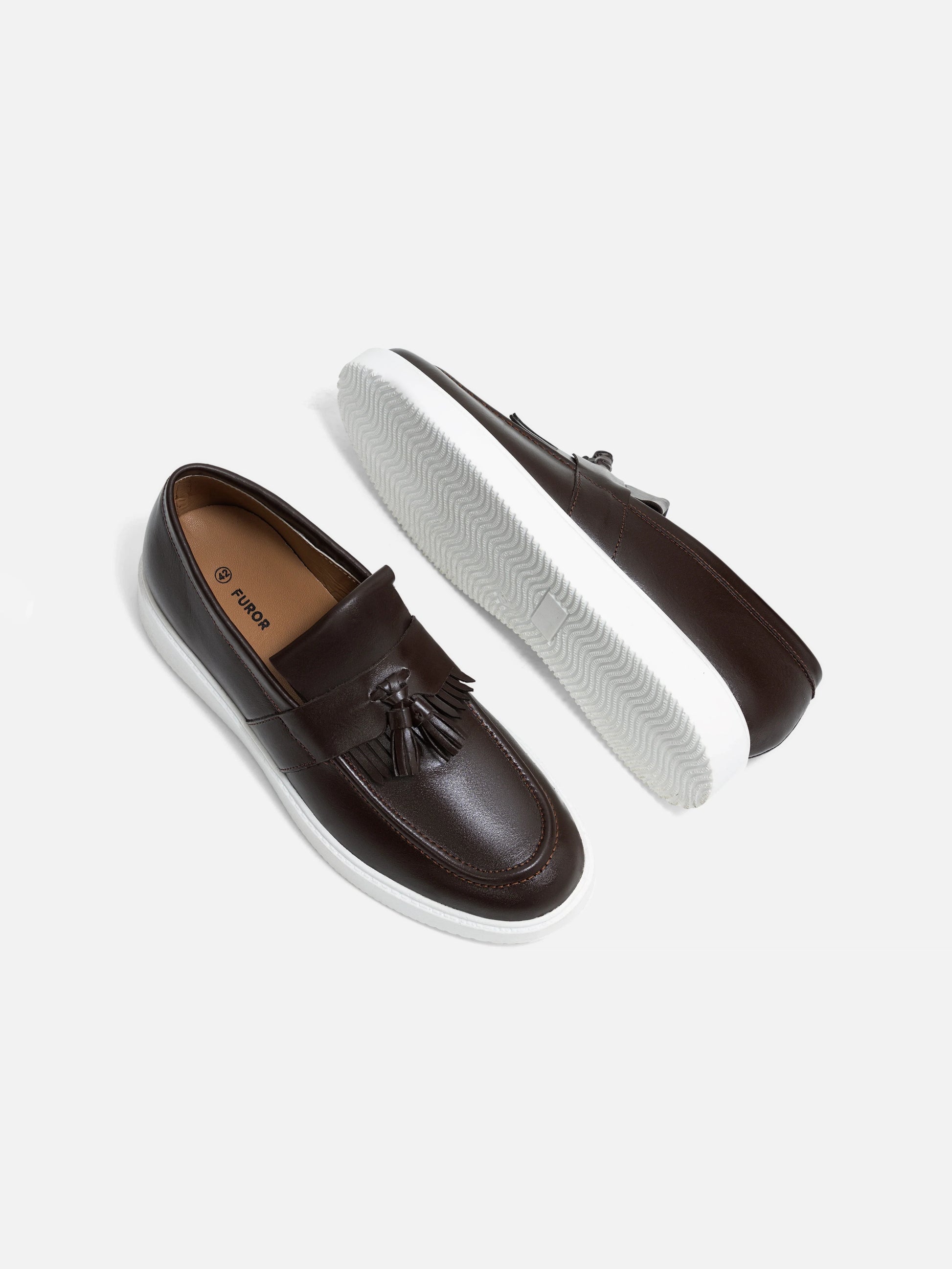 Leather Tassel Loafers