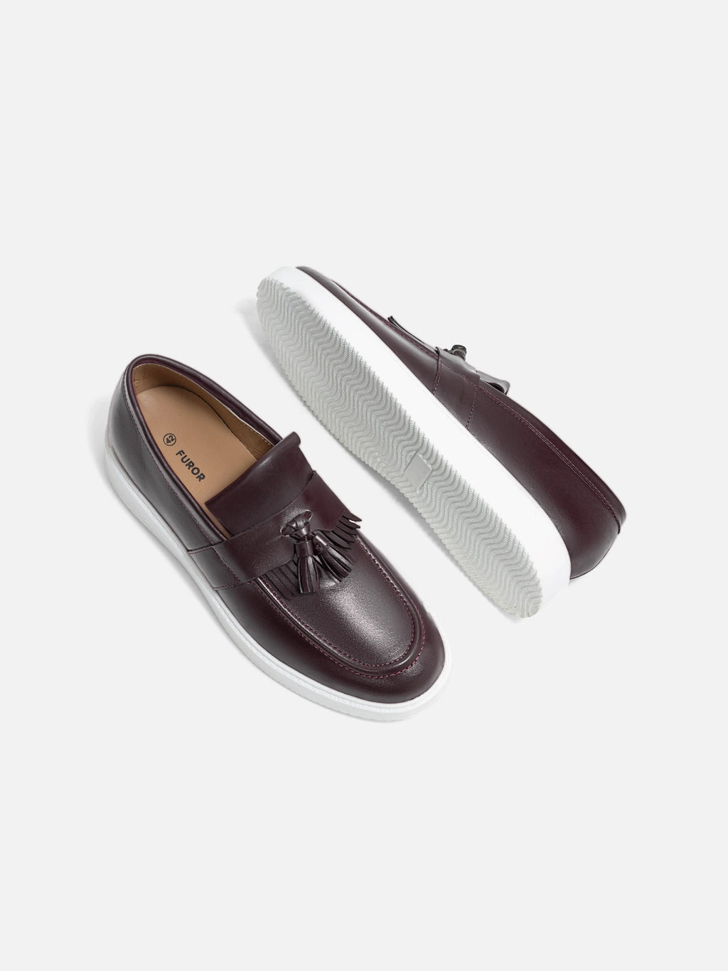 Leather Tassel Loafers