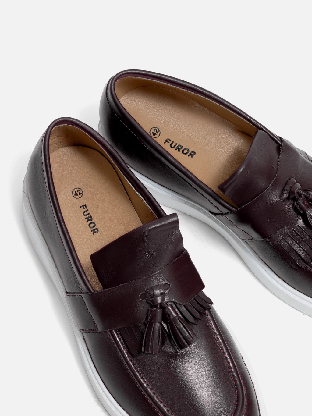 Leather Tassel Loafers