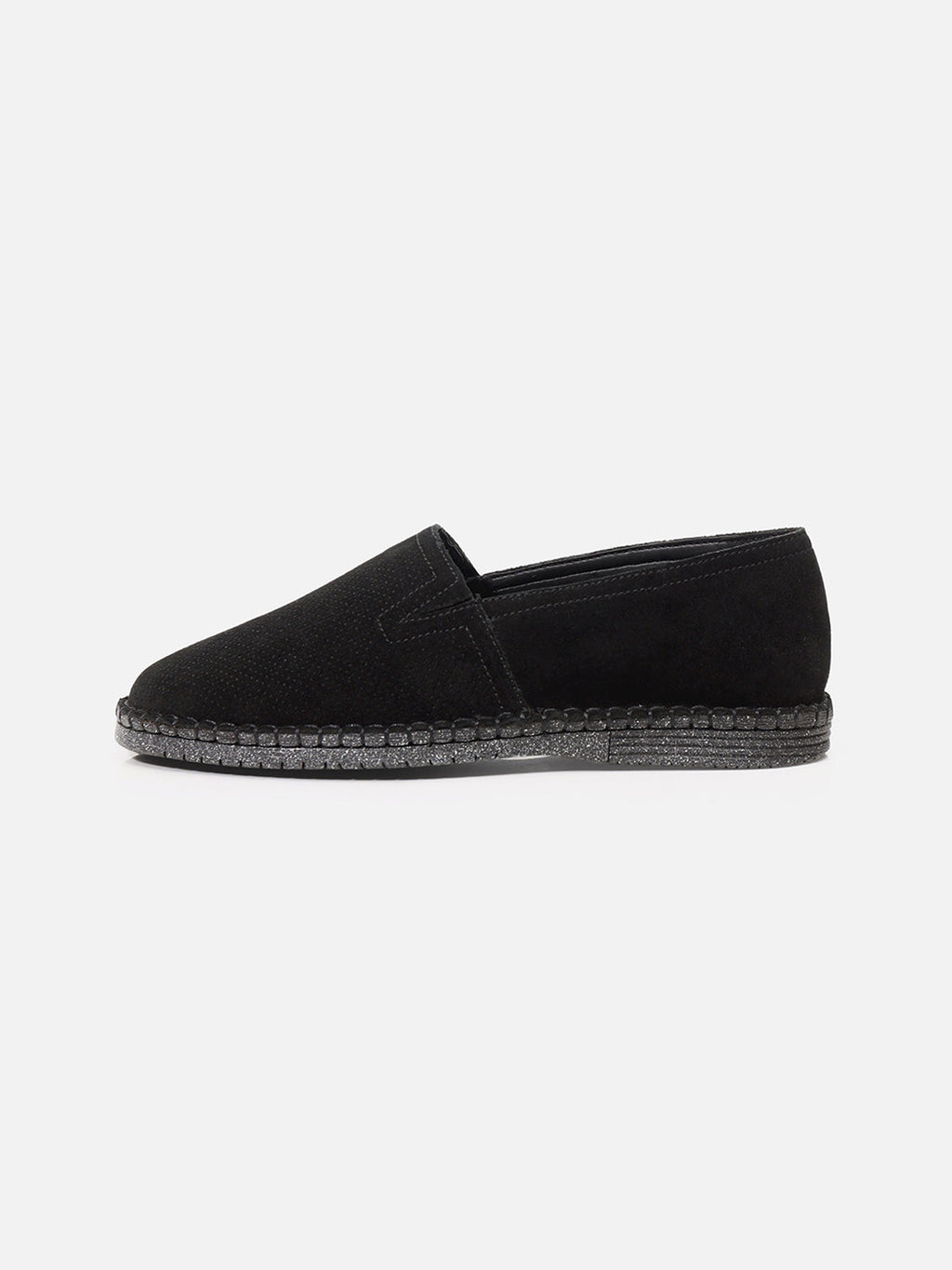 Suede Leather Espadrilles Shoes