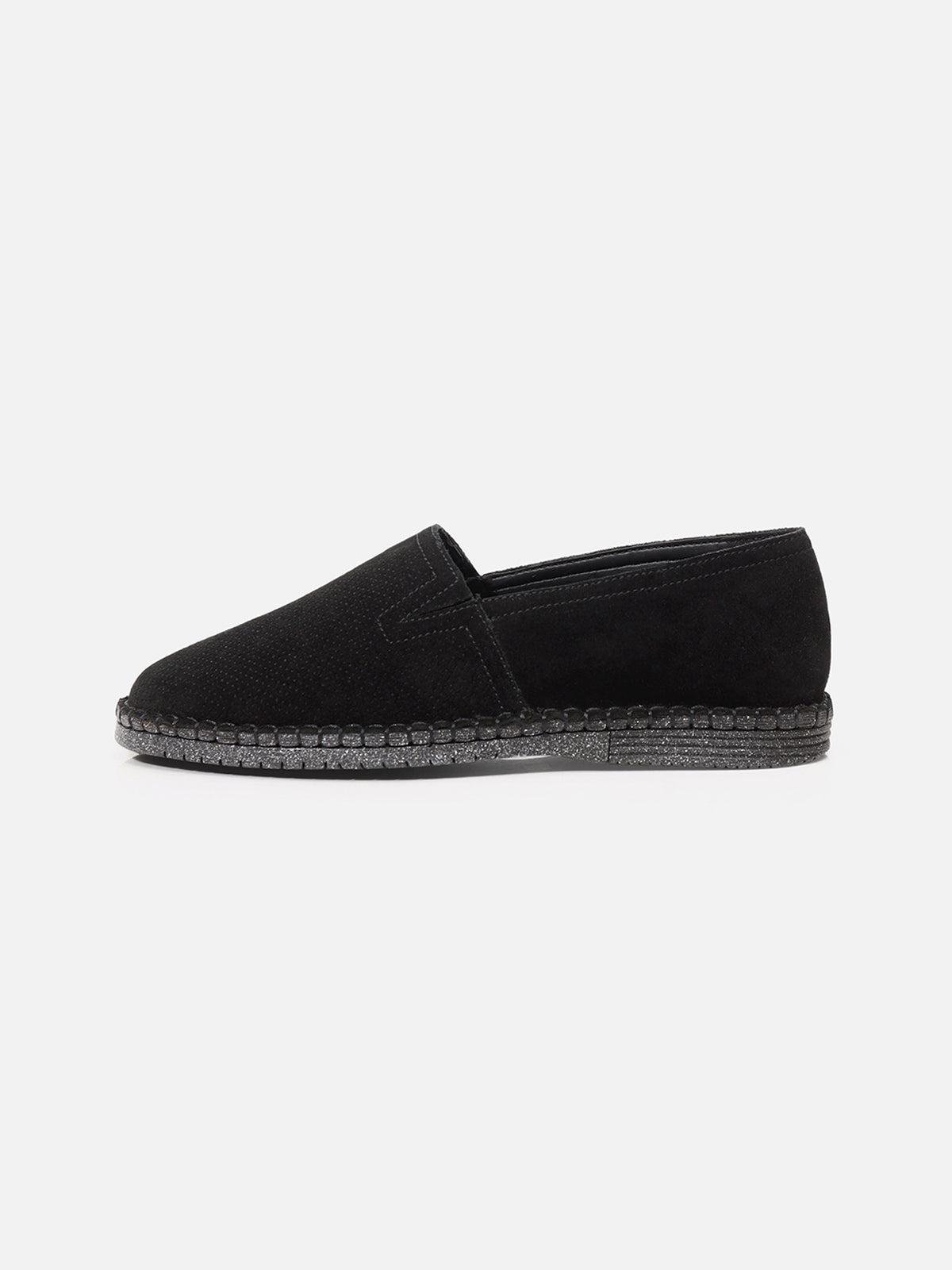 Suede Leather Espadrilles Shoes