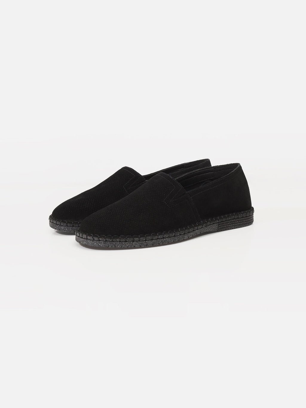 Suede Leather Espadrilles Shoes