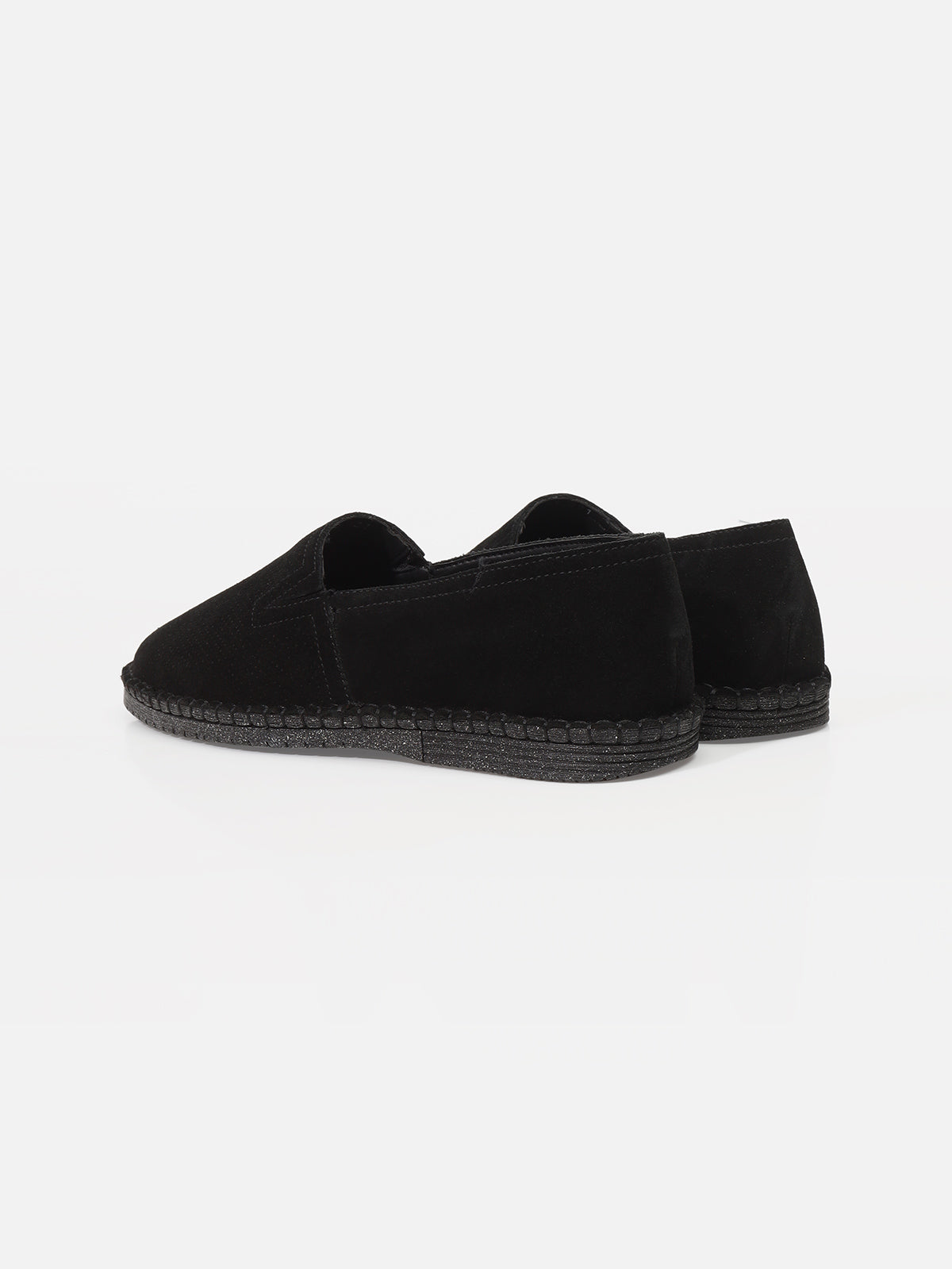 Suede Leather Espadrilles Shoes