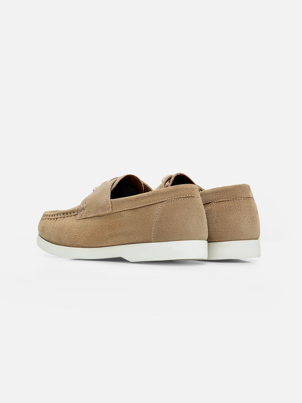 Suede Lace Up Loafers