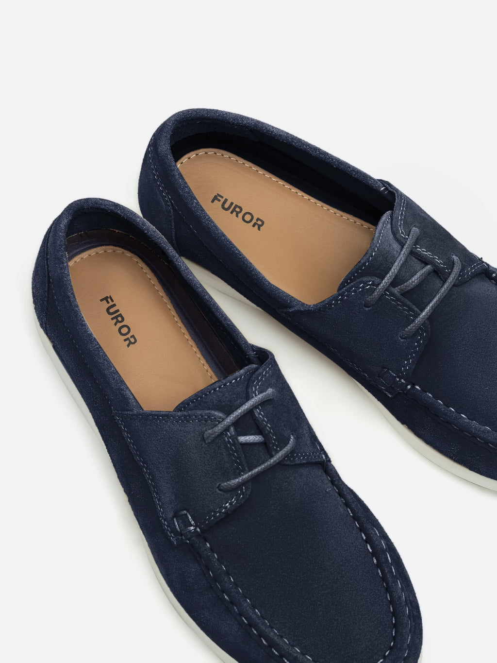 Suede Lace Up Loafers