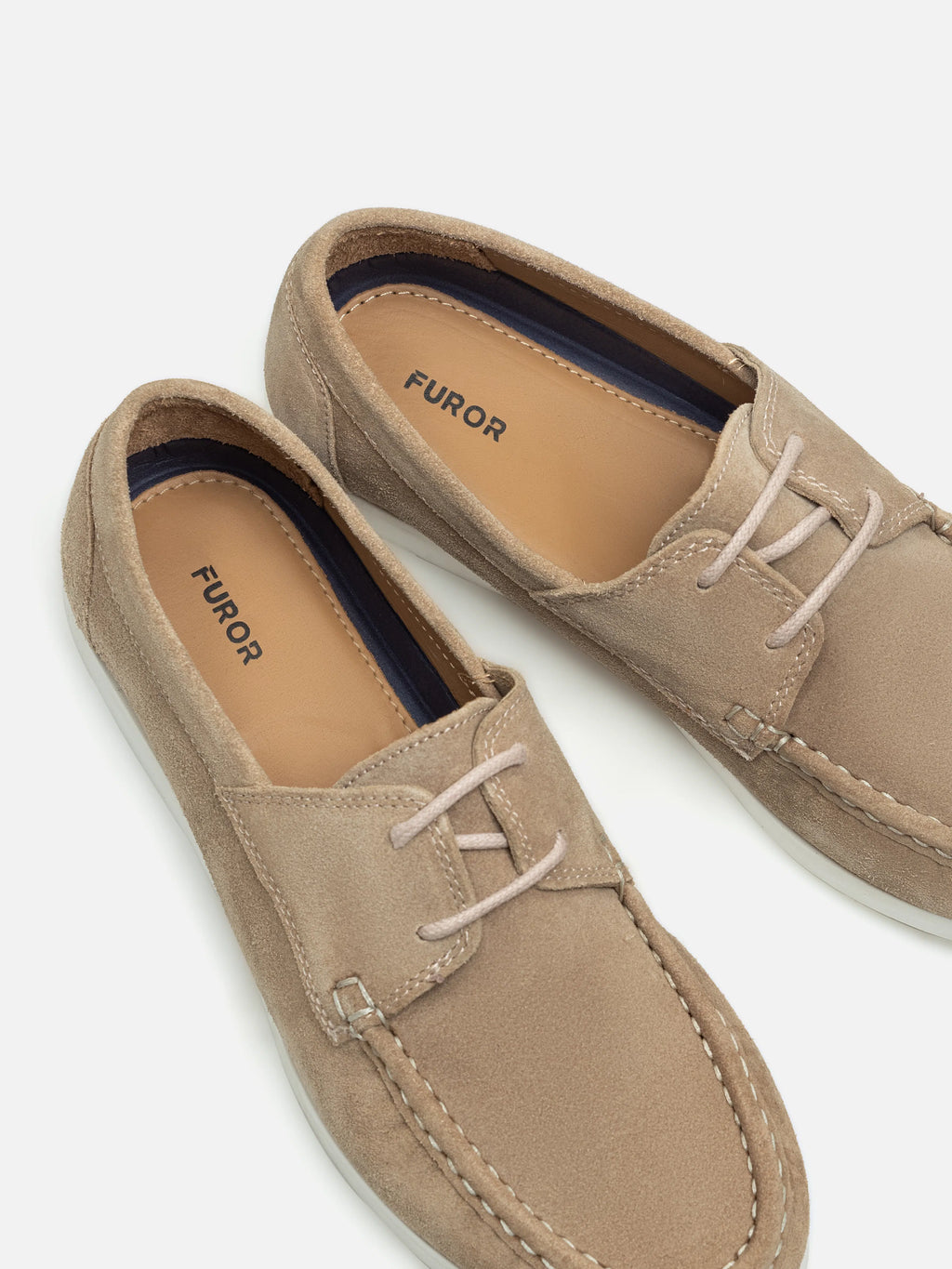 Suede Lace Up Loafers