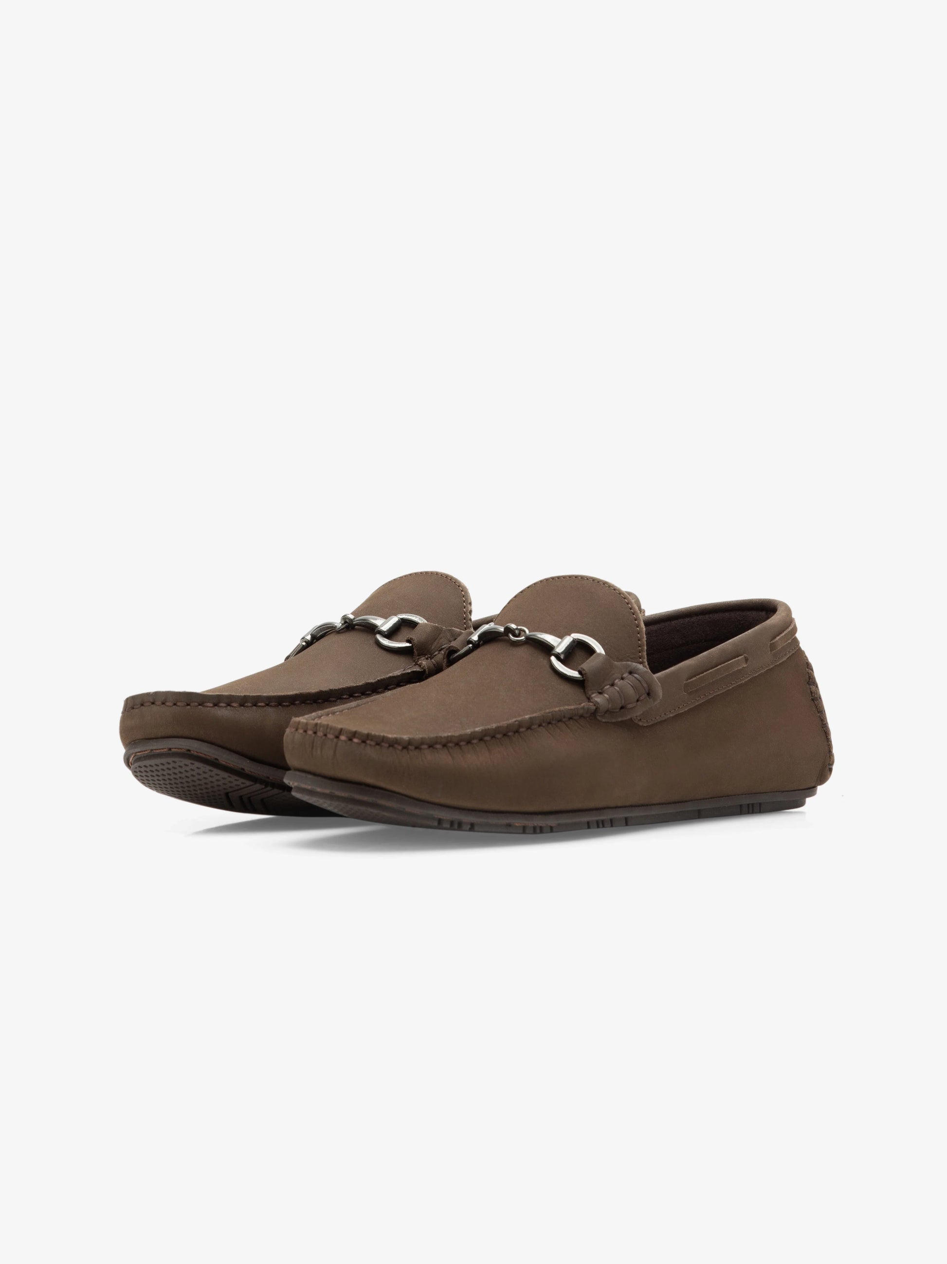 Brown Leather Loafers