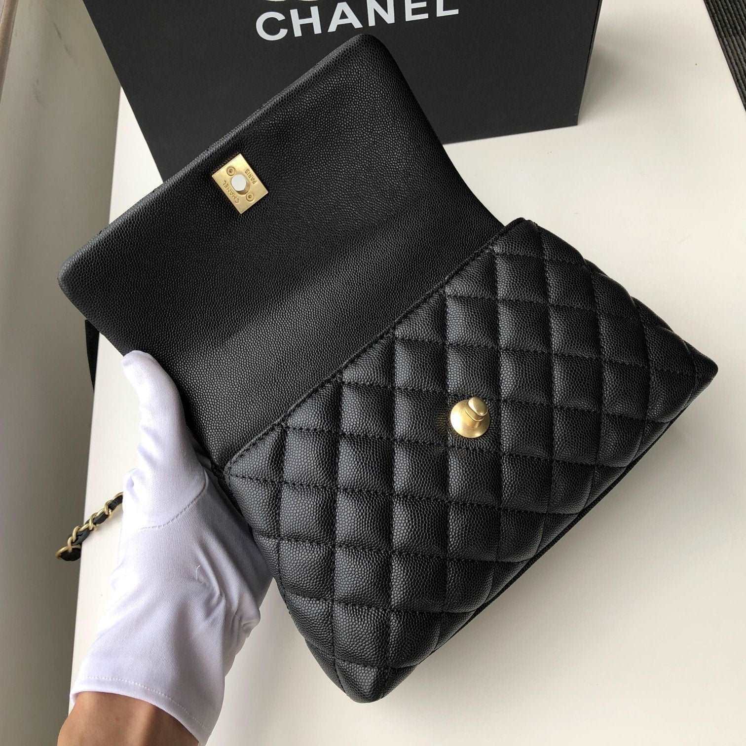 Chanel small flap Bag With Coco Handle