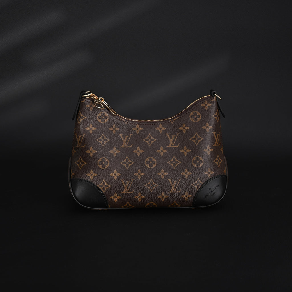 Louis Vuitton Boulogne Monogram Canvas Shoulder Bag – Classic Brown (M45831)