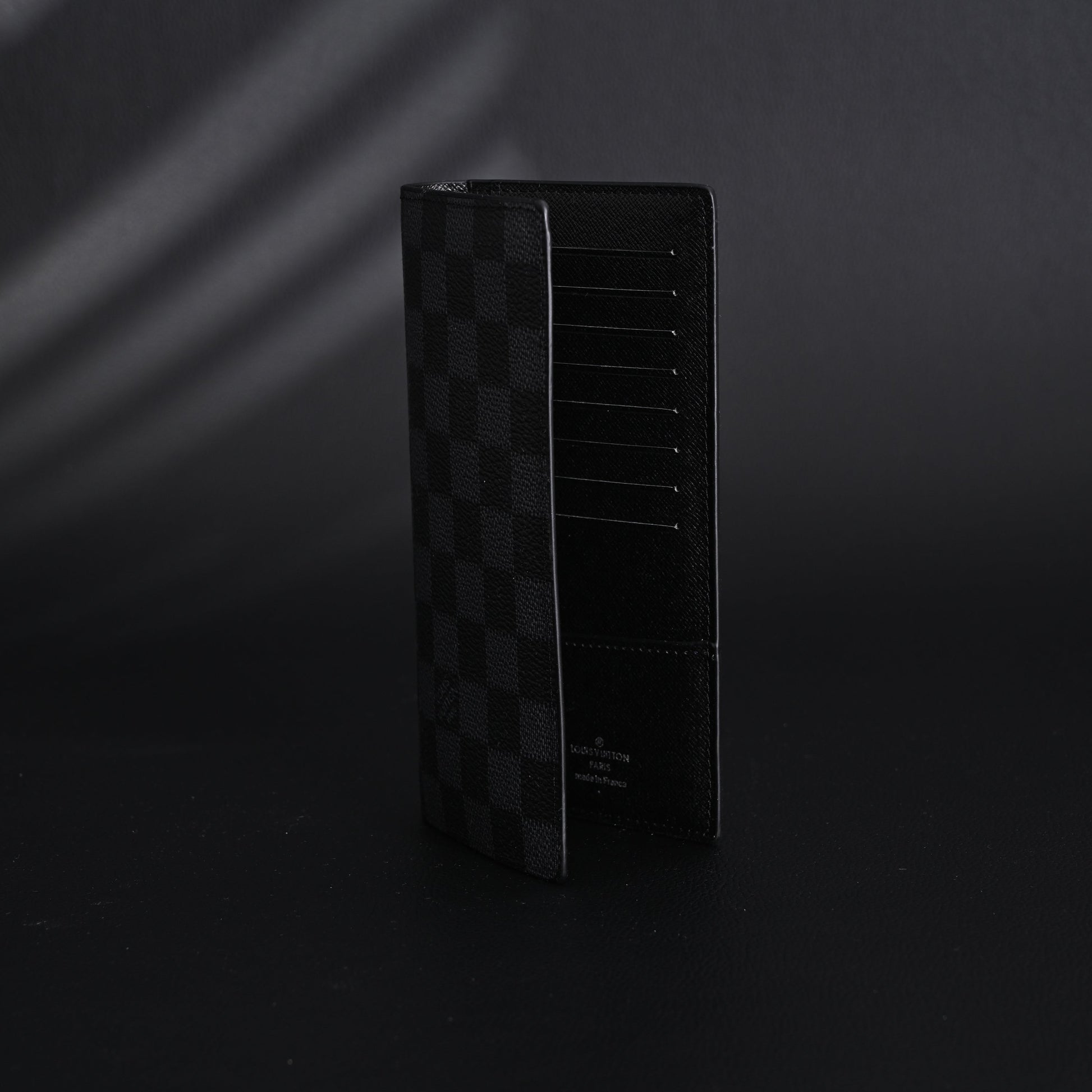 Louis Vuitton Brazza Wallet – Damier Graphite Canvas Long Bifold (N62665)