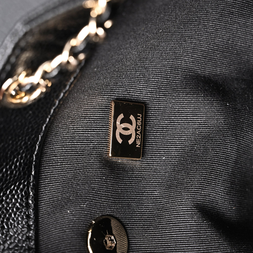 Chanel Duma Backpack – Black Quilted Lambskin with Gold-Tone Hardware (24A Collection)