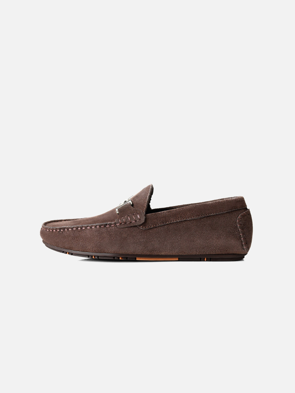Brown Suede Loafers