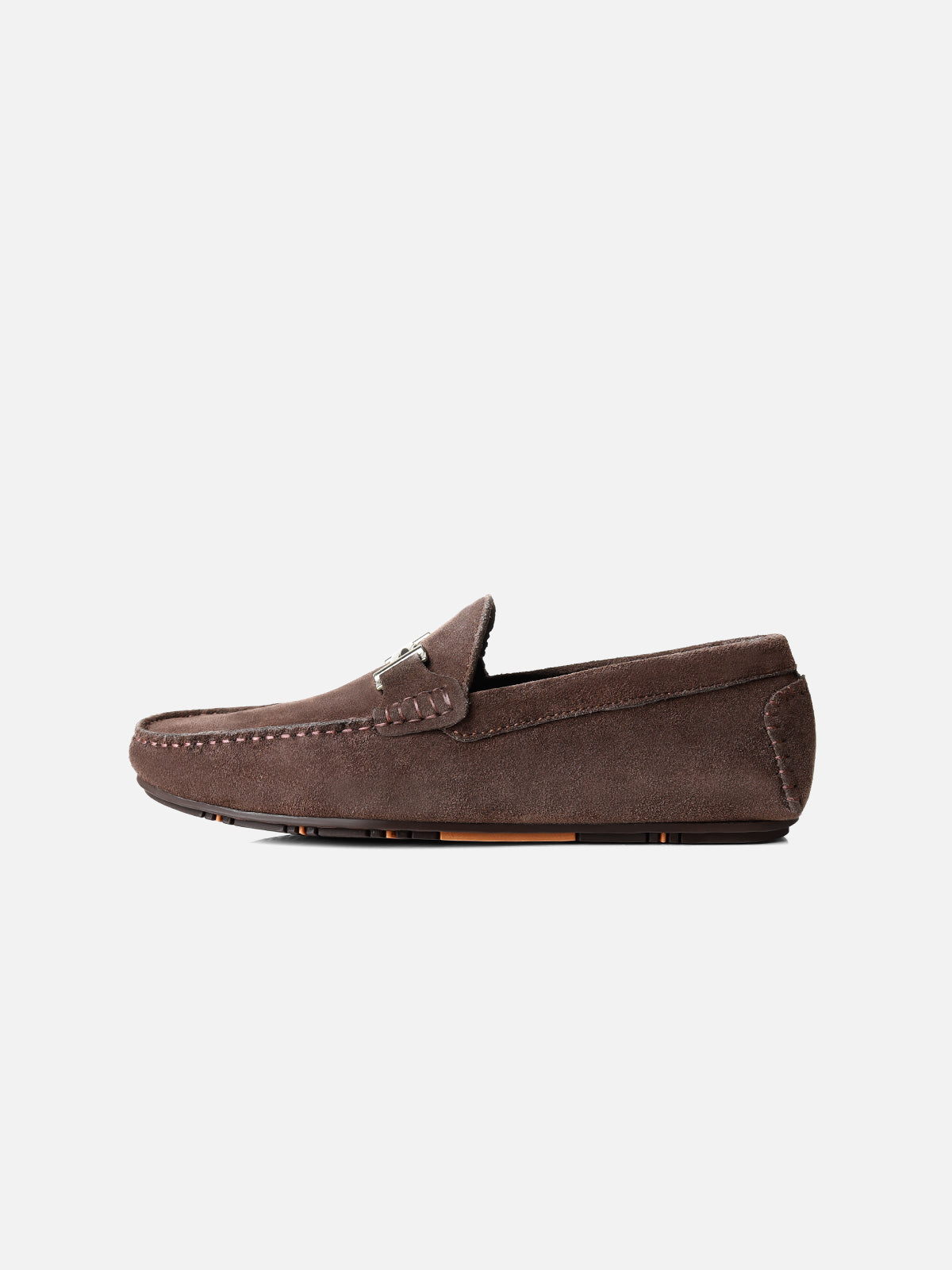 Brown Suede Loafers