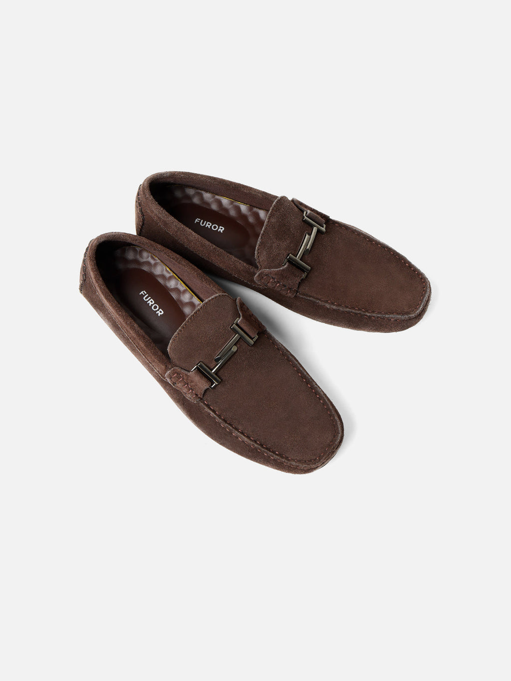 Brown Suede Loafers