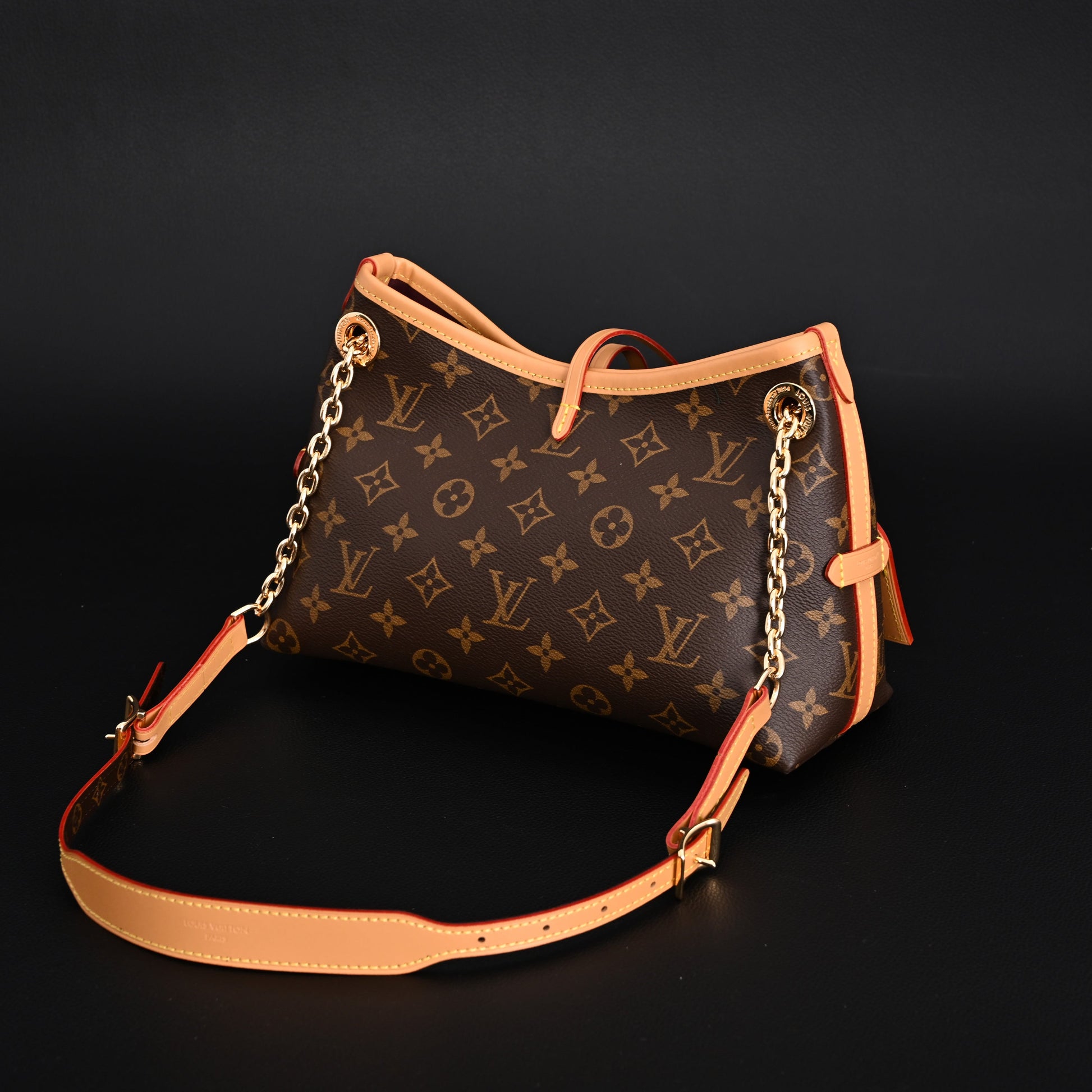 Louis Vuitton CarryAll BB Monogram Canvas Shoulder Bag – Classic Brown (M13014)
