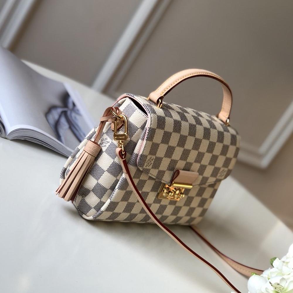 Louis Vuitton CROISETTE Damier AZUR