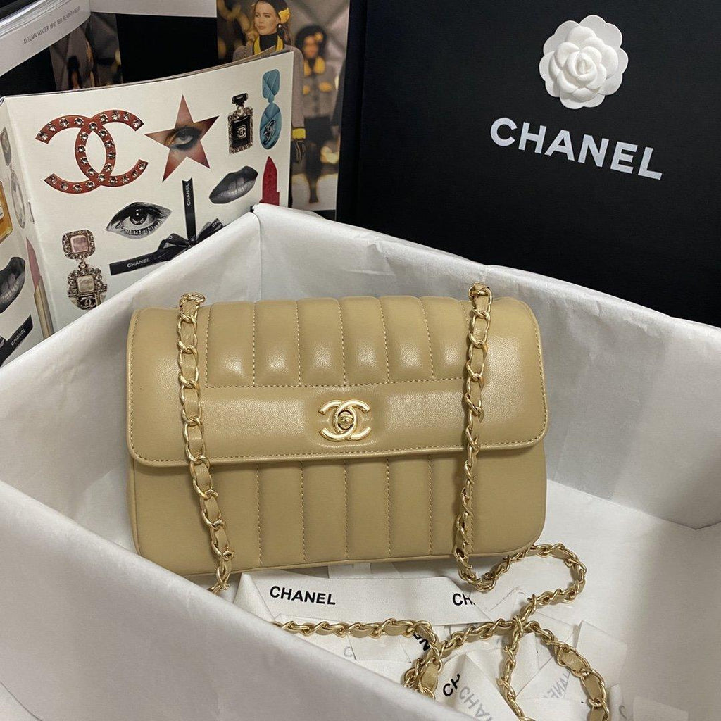 Chanel Vertical Quilted Flap Bag