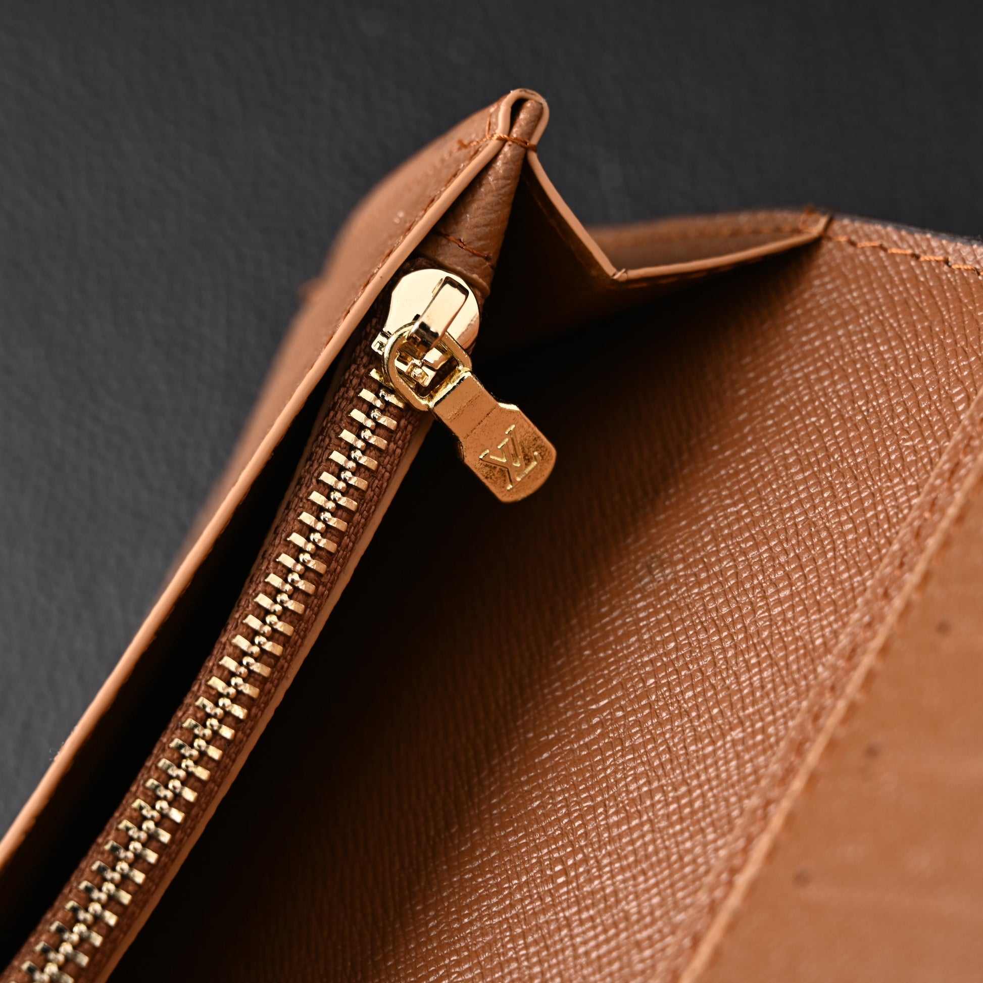 Louis Vuitton Brazza Wallet – Monogram Eclipse Canvas Long Bifold (M61697)