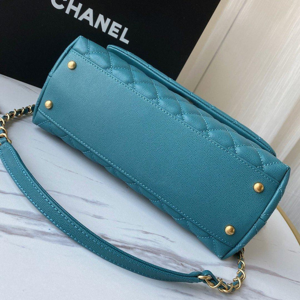 Flap Bag with Top Handle