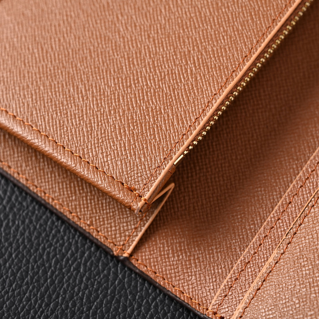 Louis Vuitton Brazza Wallet – Monogram Eclipse Canvas Long Bifold (M61697)