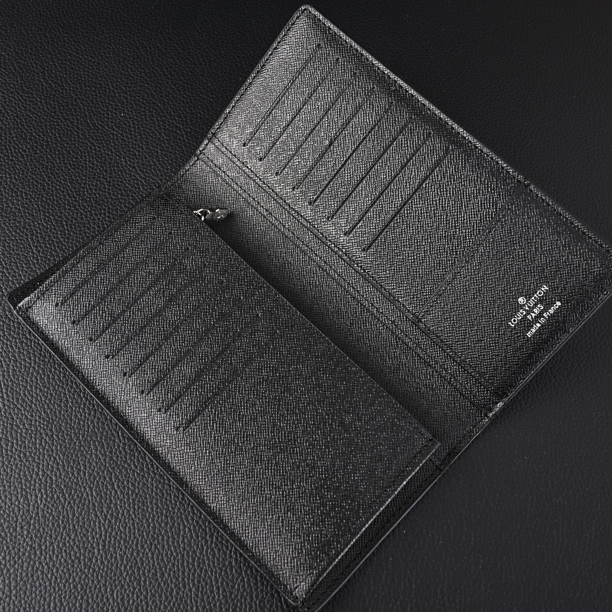 Louis Vuitton Brazza Wallet – Monogram Eclipse Canvas Long Bifold (M61697)