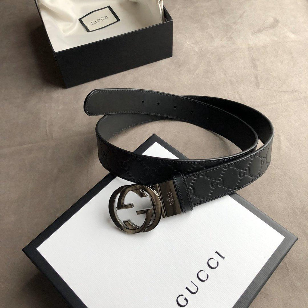 Gucci Black Belt