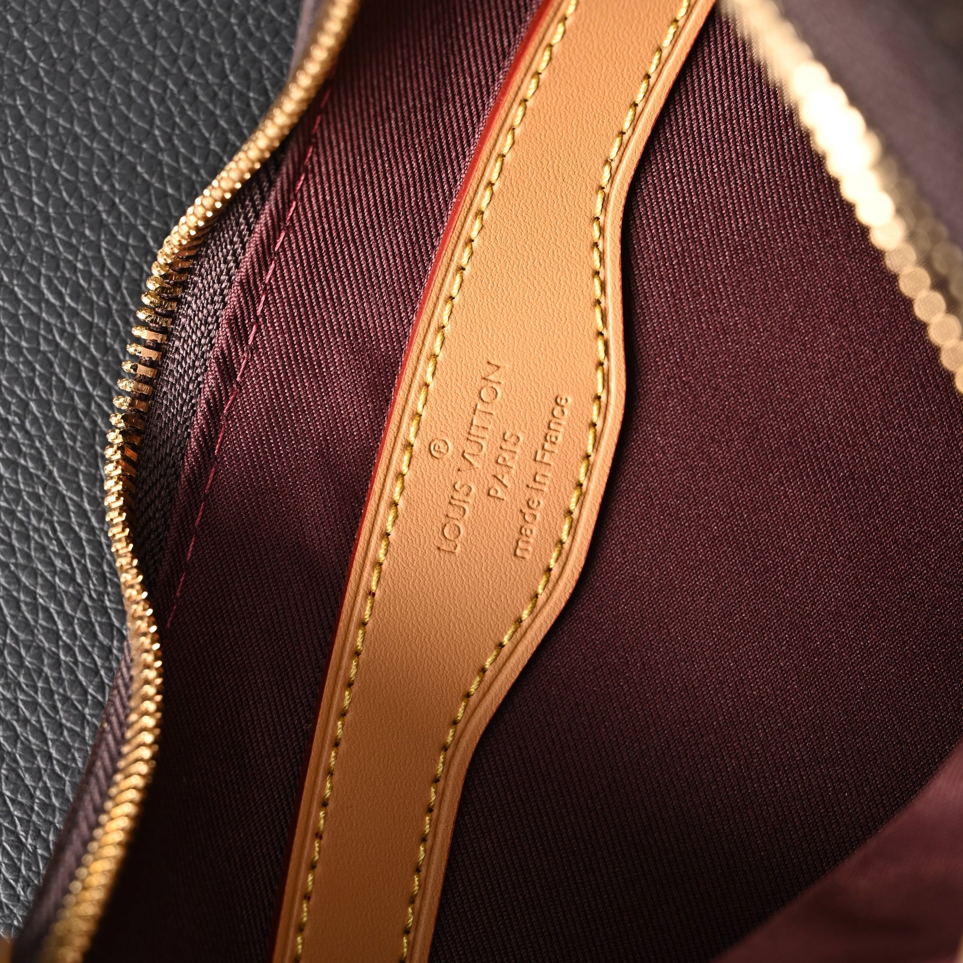 Louis Vuitton Boulogne Monogram Canvas Shoulder Bag – Classic Brown with Vachetta Leather Trim (M45832)