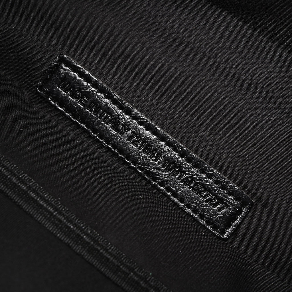 Balenciaga x adidas Large Duffel Travel Bag – Black with Trefoil Logo and Triple Stripes