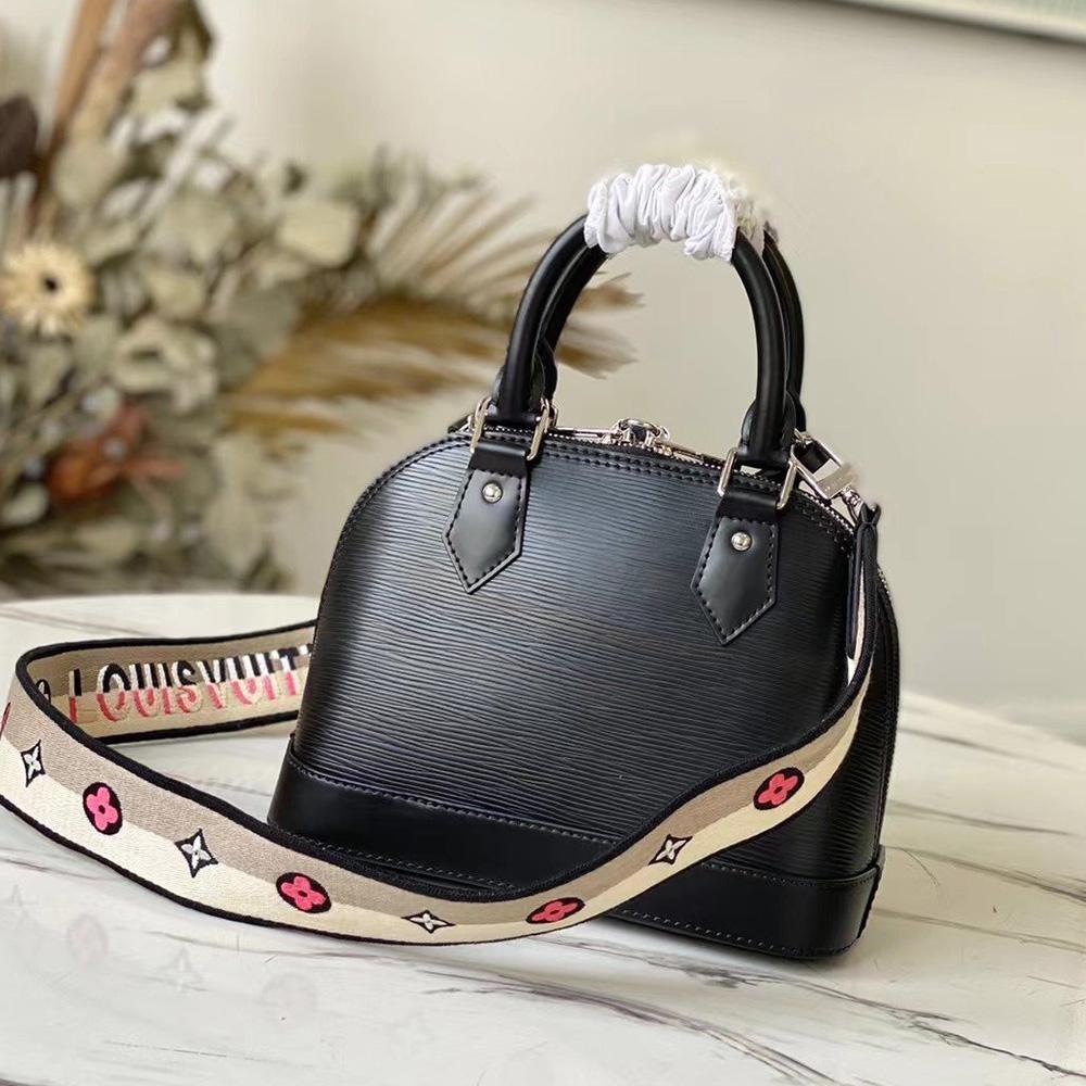 Louis Vuitton Alma BB Epi Black
