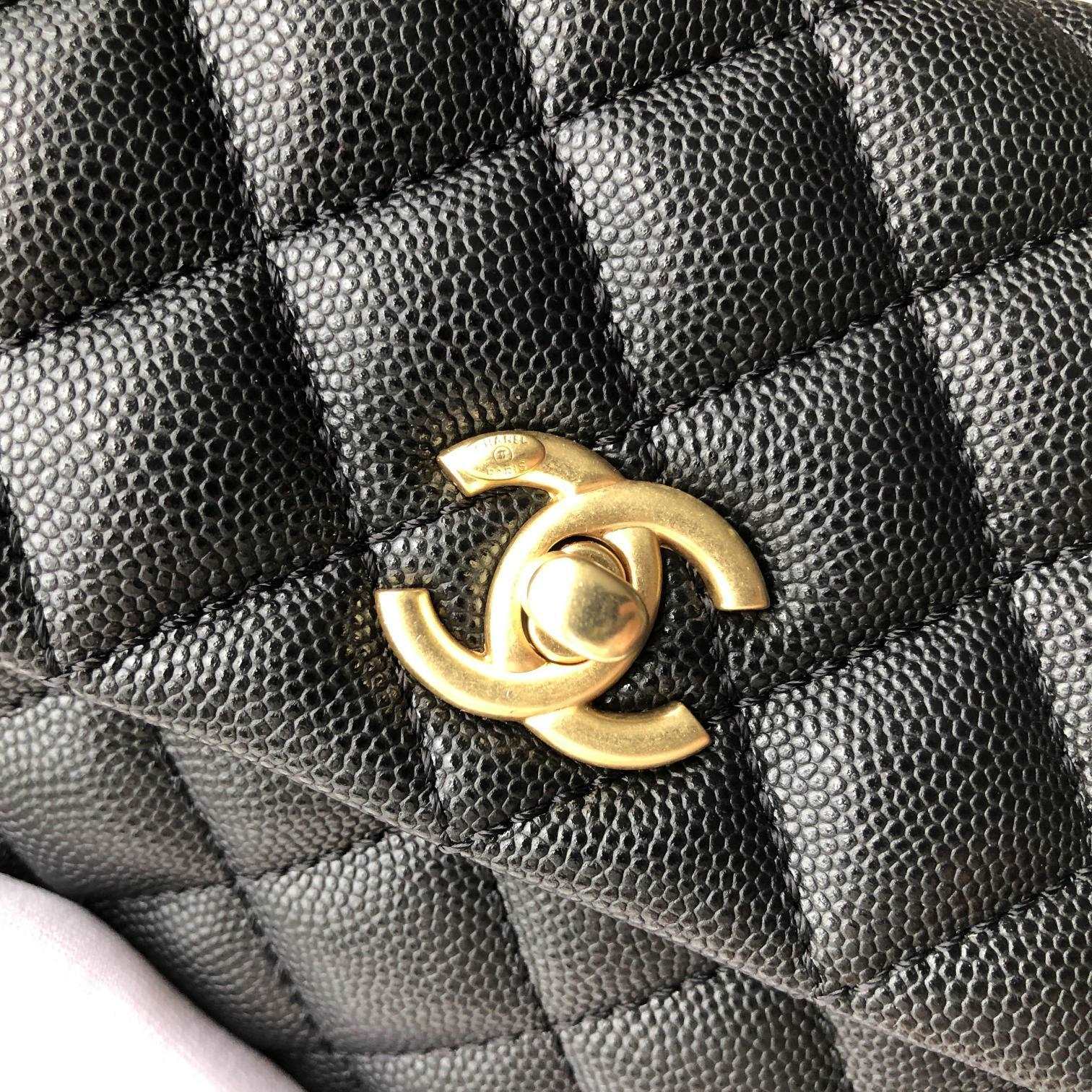 Chanel small flap Bag With Coco Handle