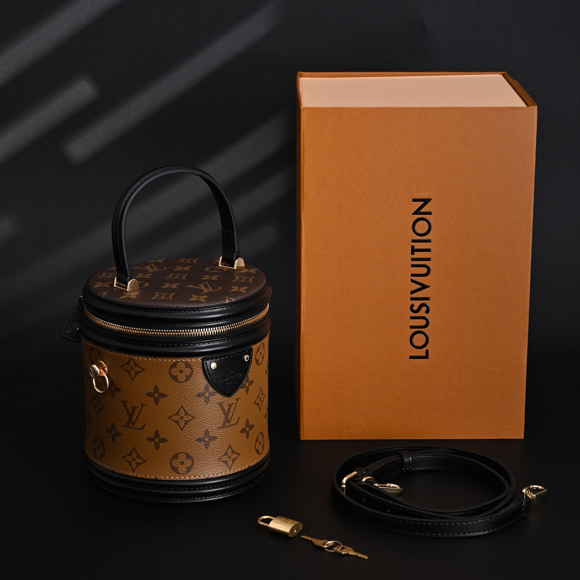 Louis Vuitton Cannes Bag – Monogram Canvas Vanity Case with Top Handle (Small)