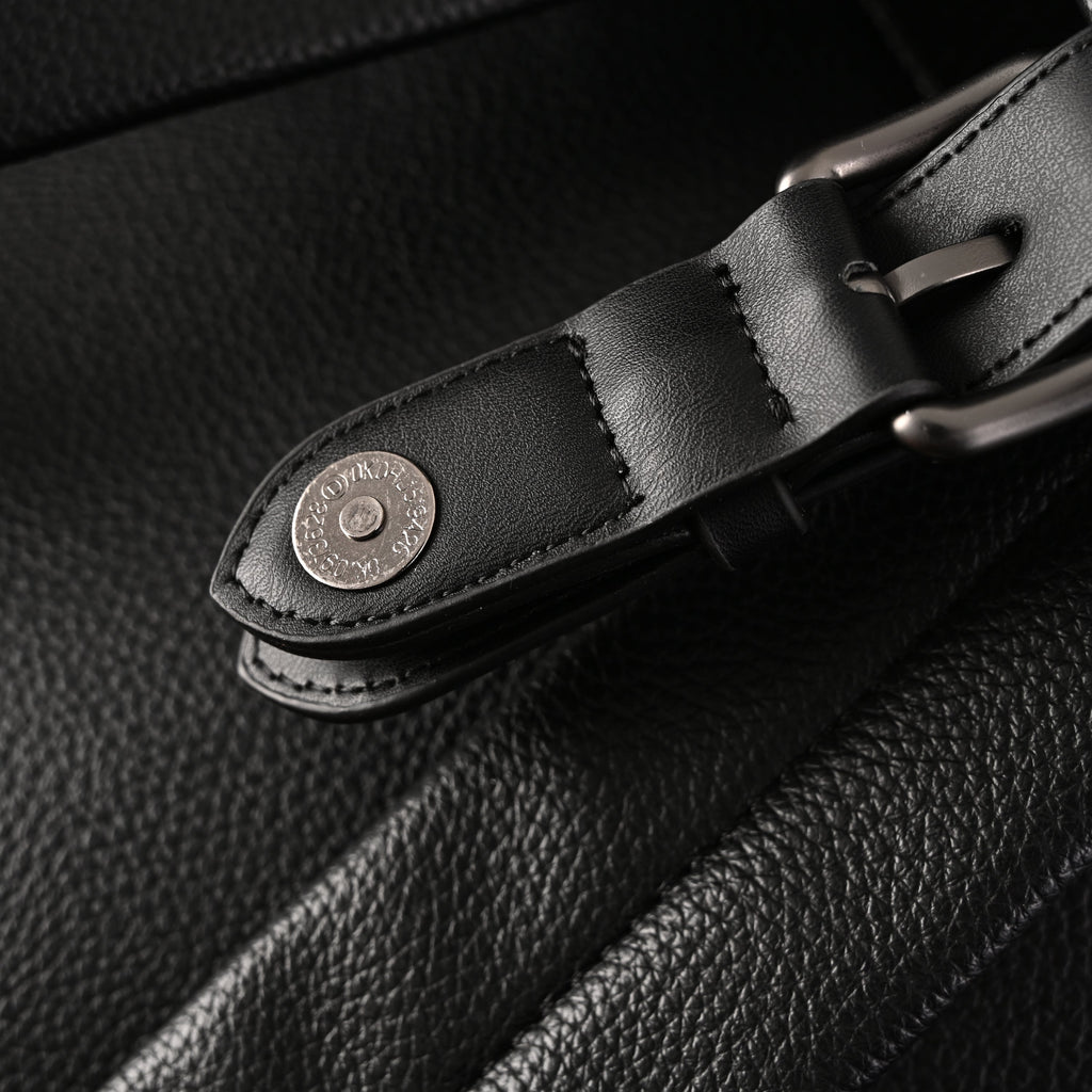 Prada Nylon & Leather Multi-Pocket Backpack – Black