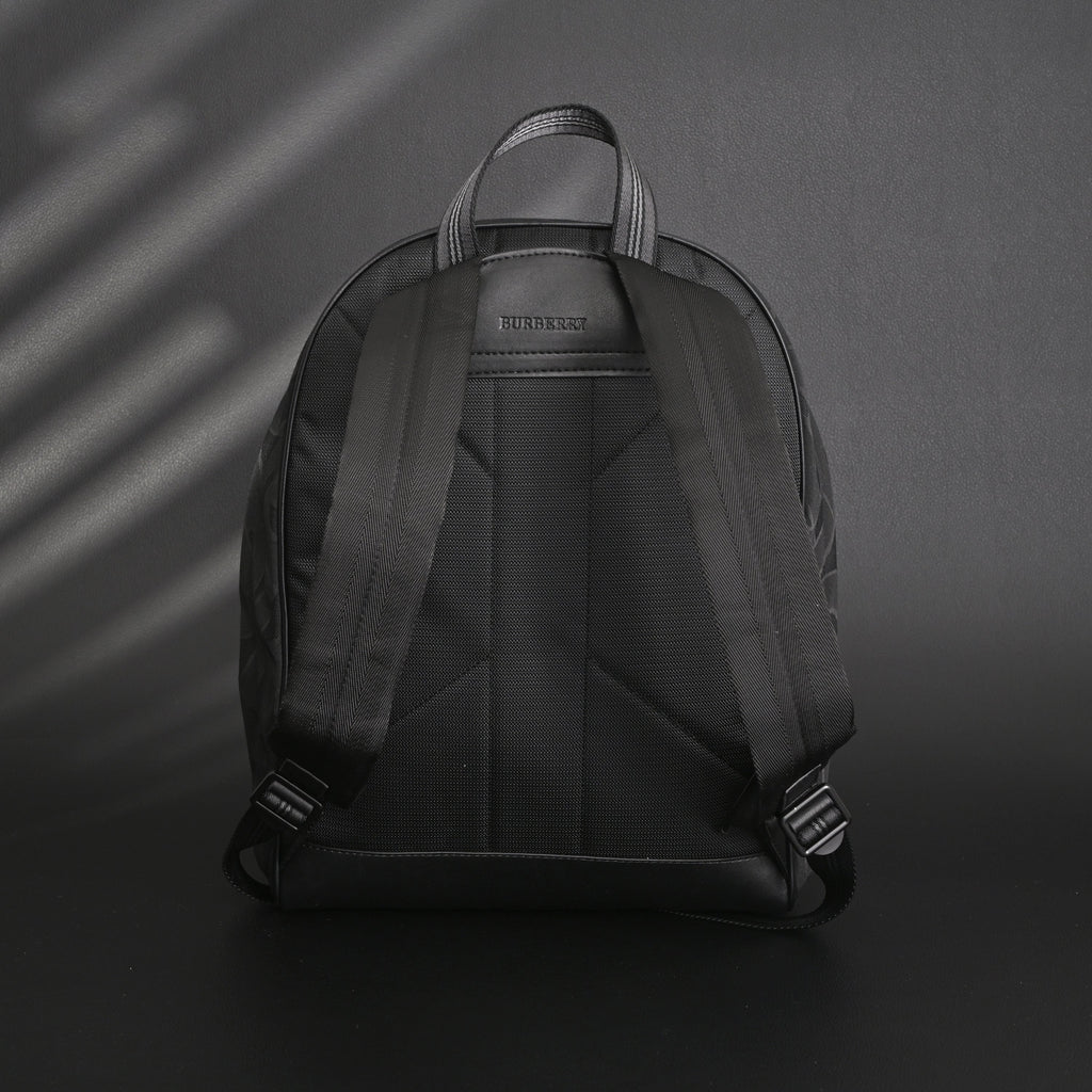 Burberry Monogram Black Nylon Backpack
