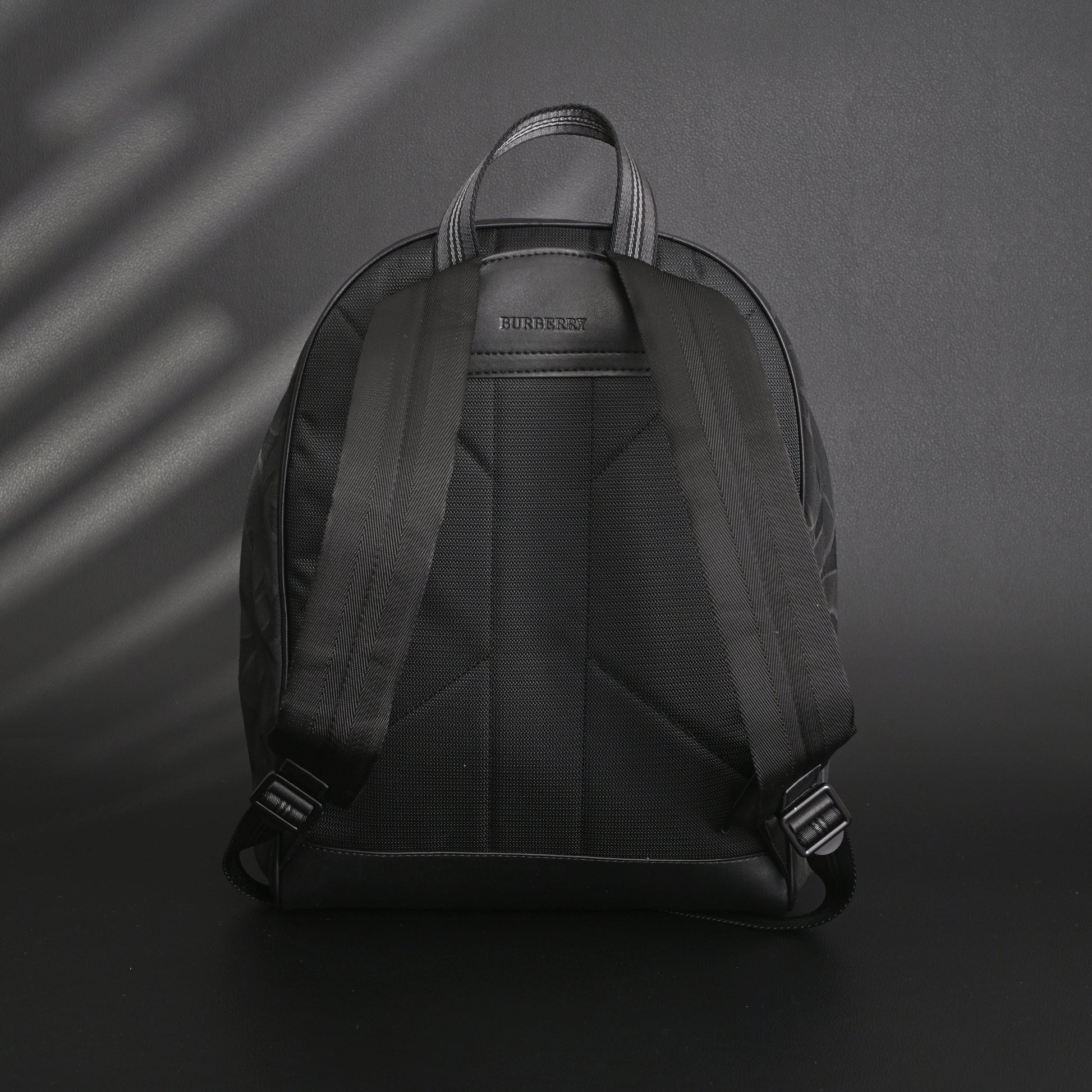 Burberry Monogram Black Nylon Backpack