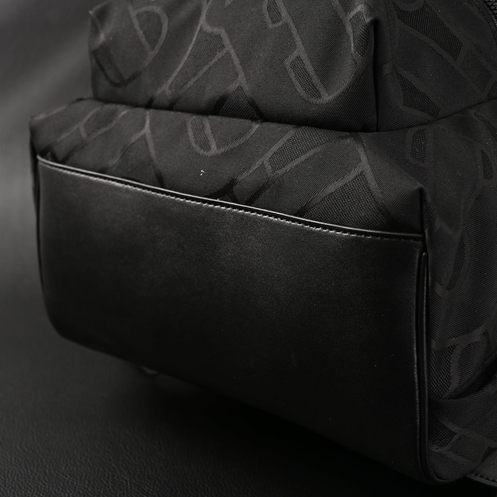 Burberry Monogram Black Nylon Backpack