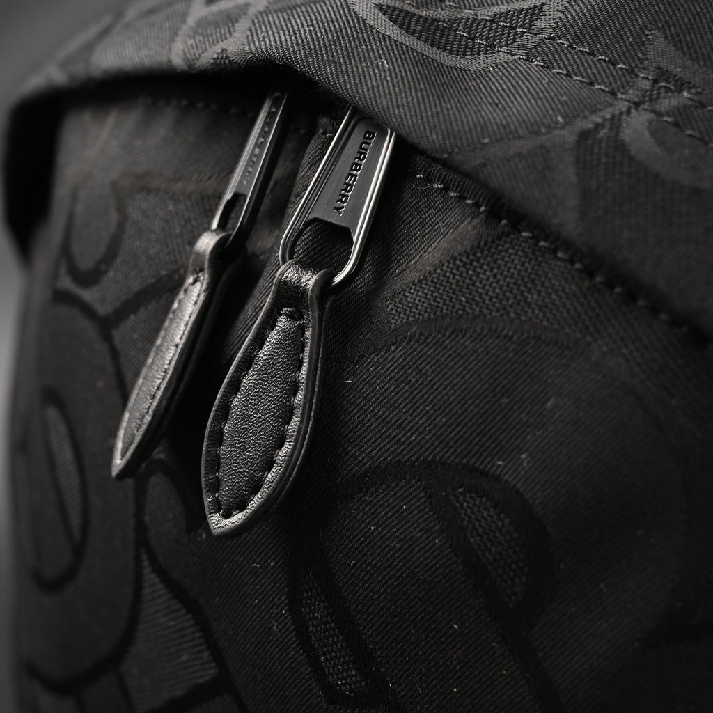 Burberry Monogram Black Nylon Backpack