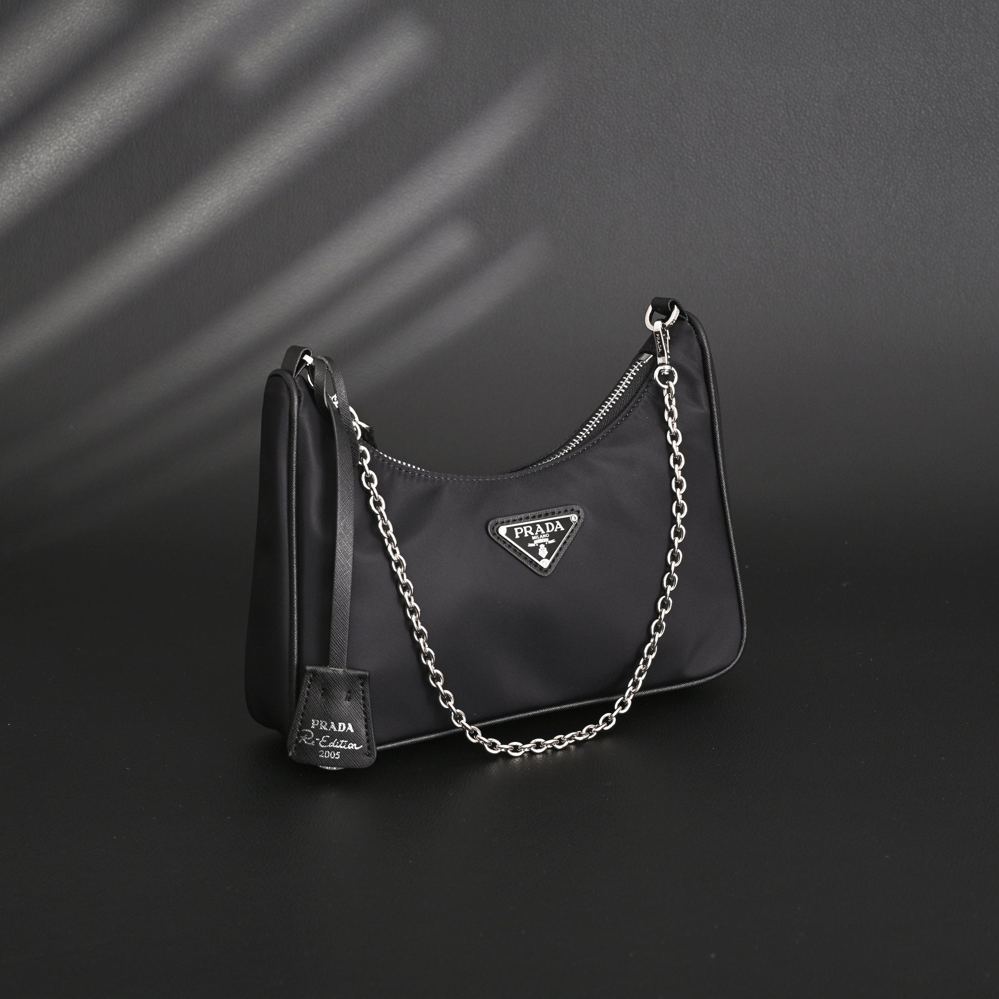 Prada Re-Edition 2005 Nylon Shoulder Bag – Black