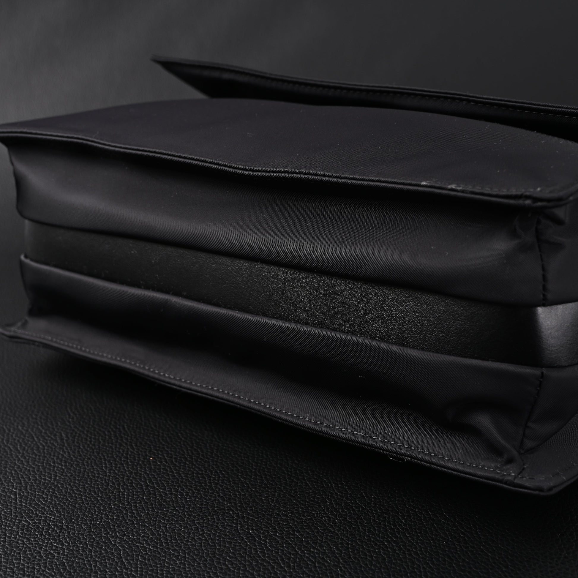 Prada Nylon Black Messenger Bag