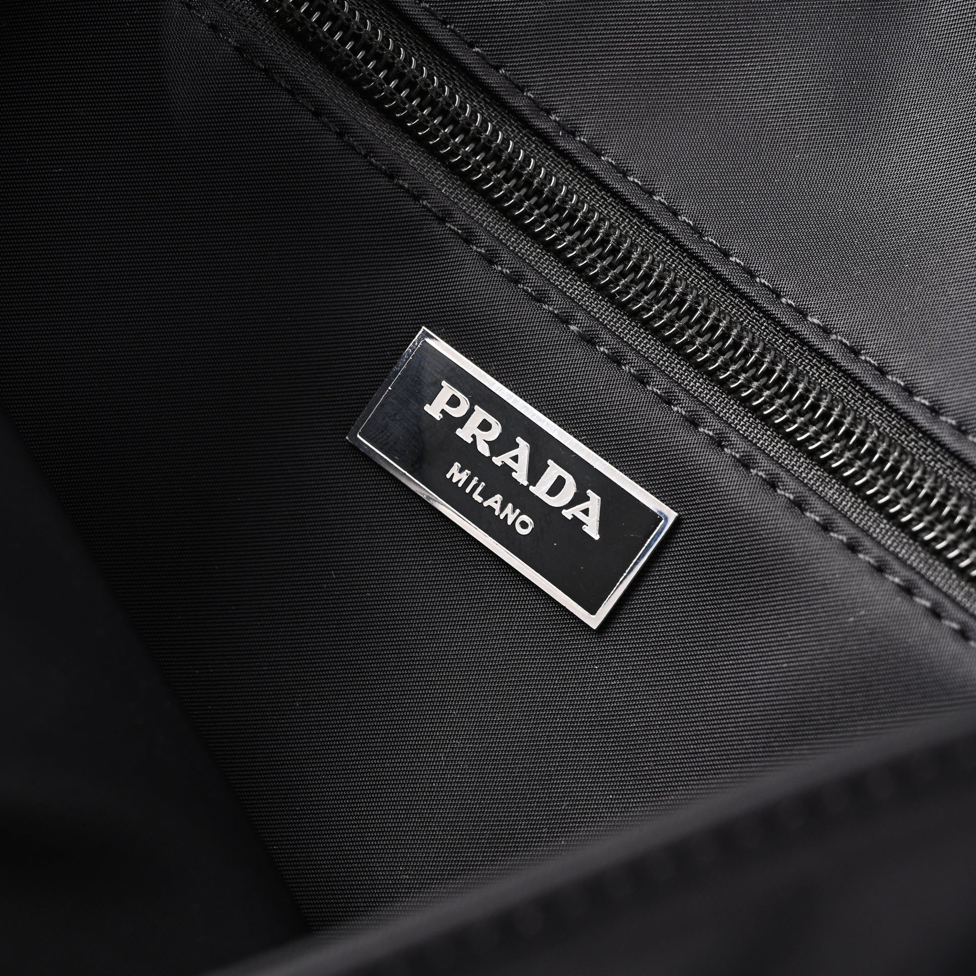 Prada Nylon Black Messenger Bag