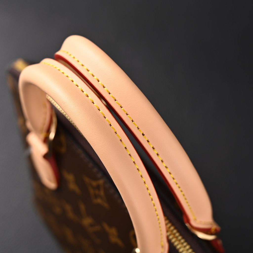 Louis Vuitton Speedy 30 Handbag – Monogram Canvas with Leather Trim