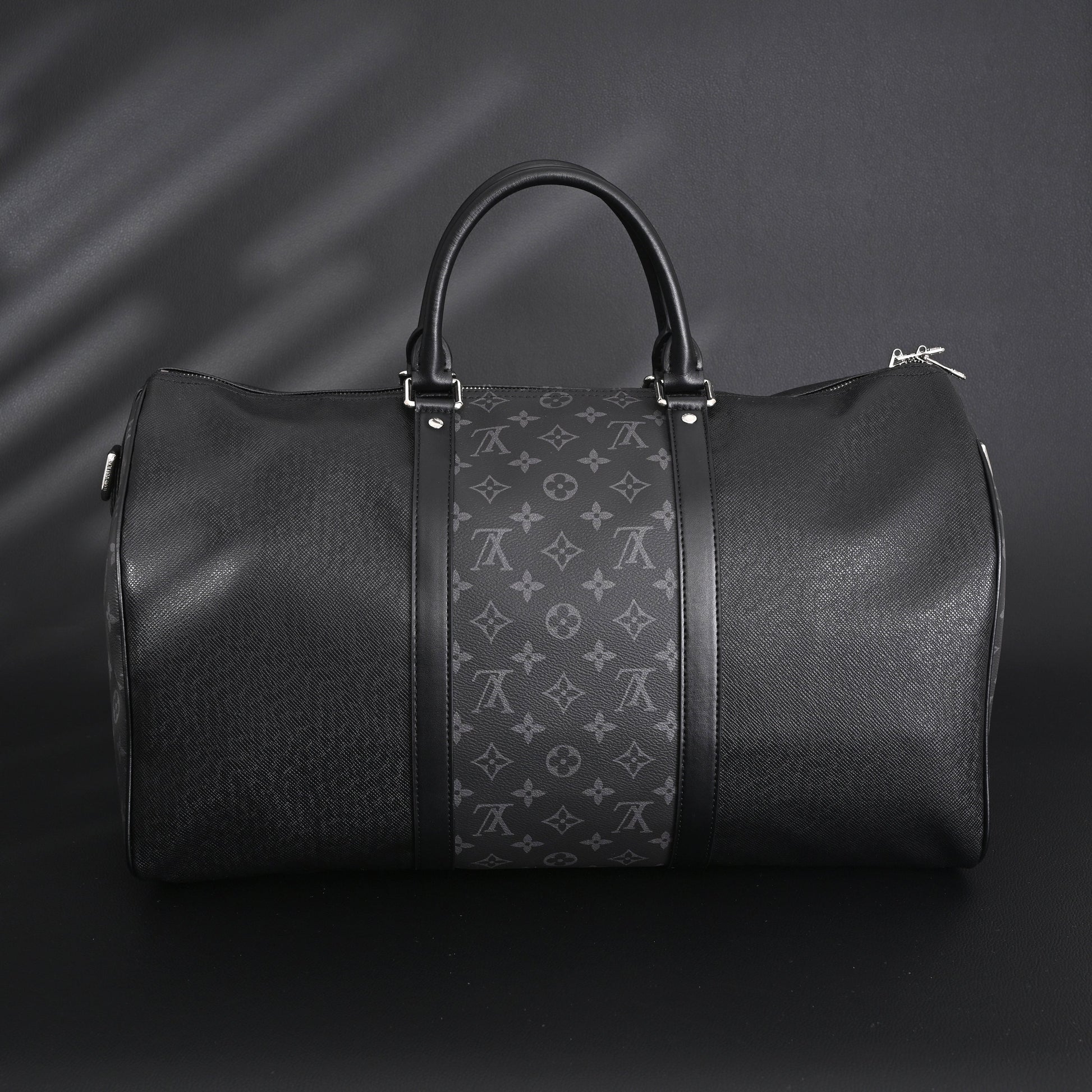 Louis Vuitton Keepall Bandoulière 50 – Monogram Eclipse Canvas Travel Bag