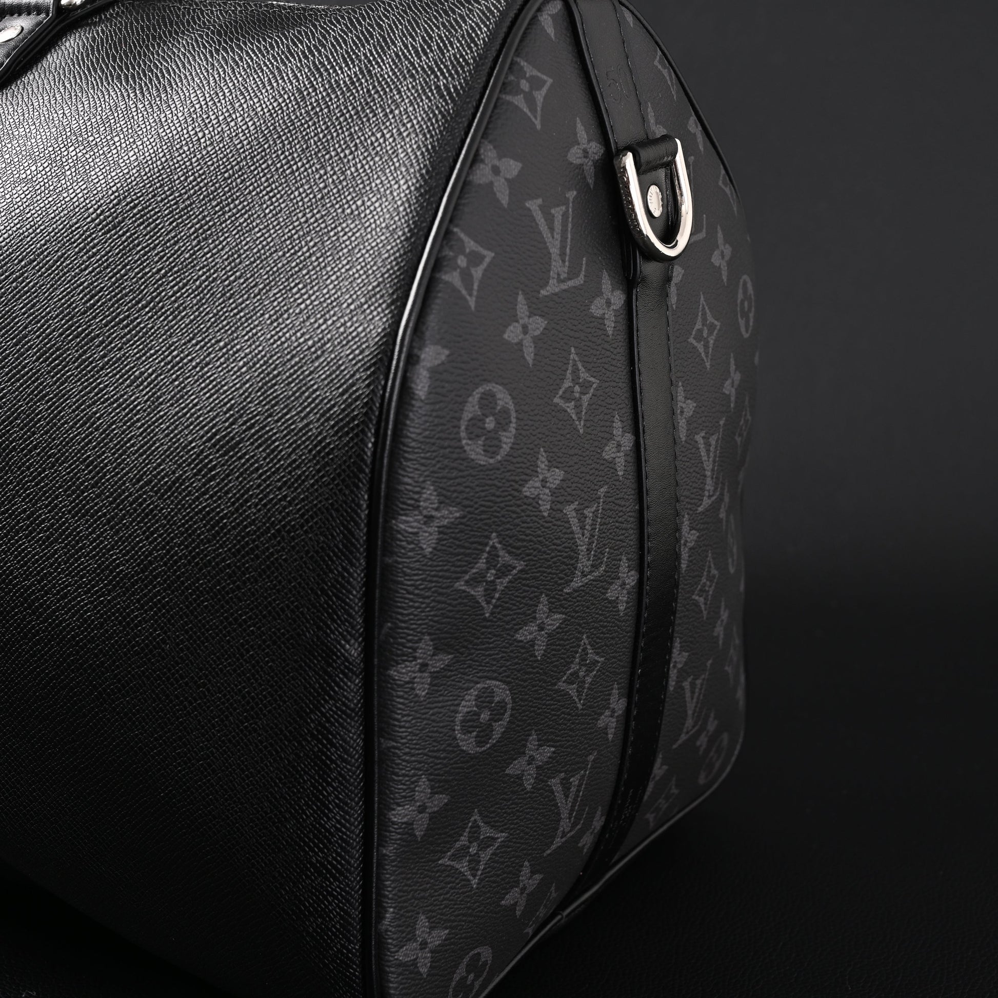Louis Vuitton Keepall Bandoulière 50 – Monogram Eclipse Canvas Travel Bag