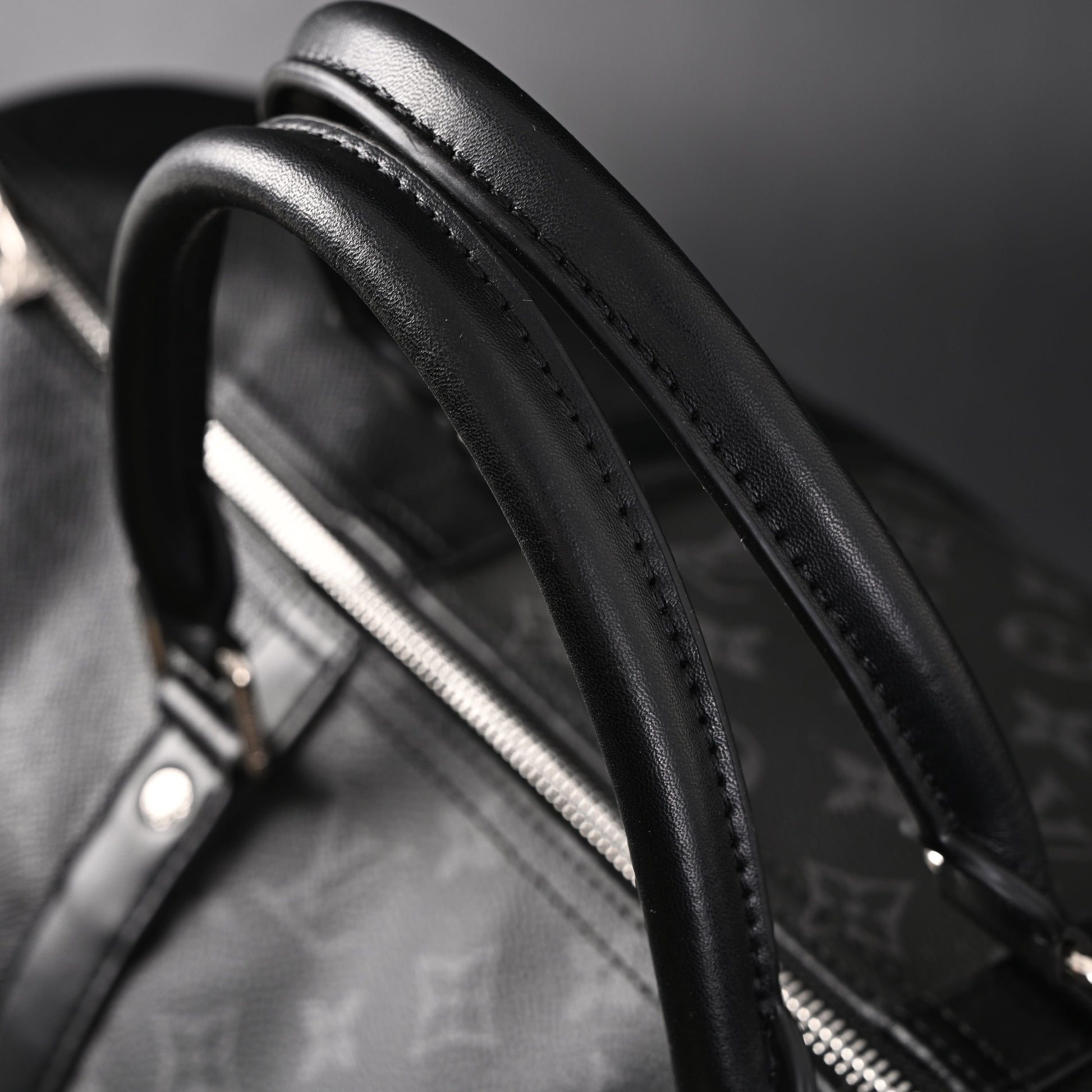 Louis Vuitton Keepall Bandoulière 50 – Monogram Eclipse Canvas Travel Bag