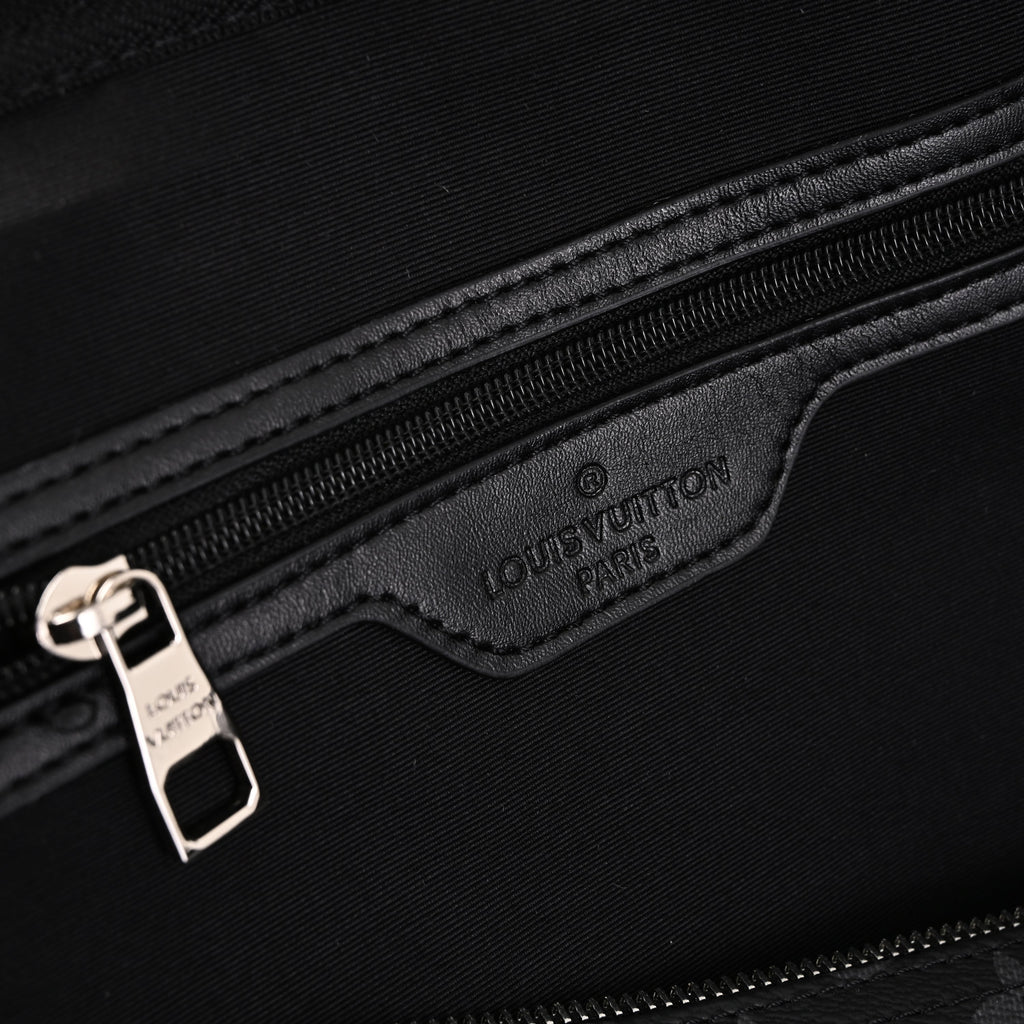 Louis Vuitton Keepall Bandoulière 50 – Monogram Eclipse Canvas Travel Bag