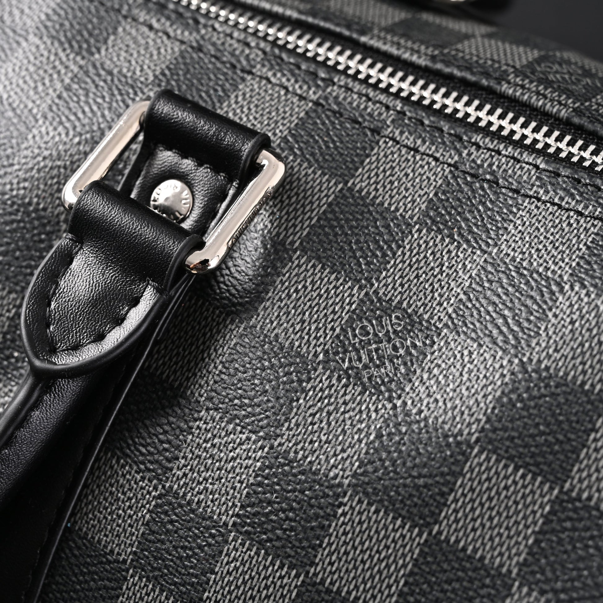 Louis Vuitton Keepall Bandoulière 45 Damier Graphite Canvas