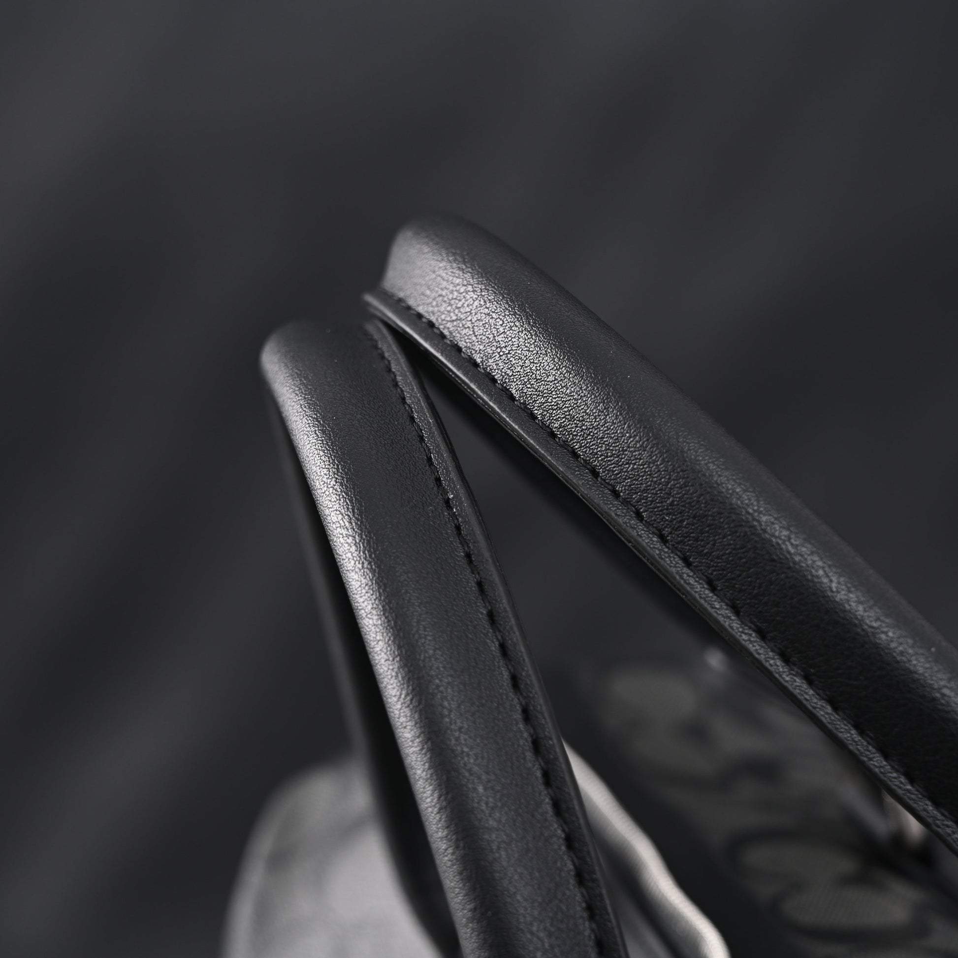 Coach Metropolitan Duffel Bag in Signature Black Canvas